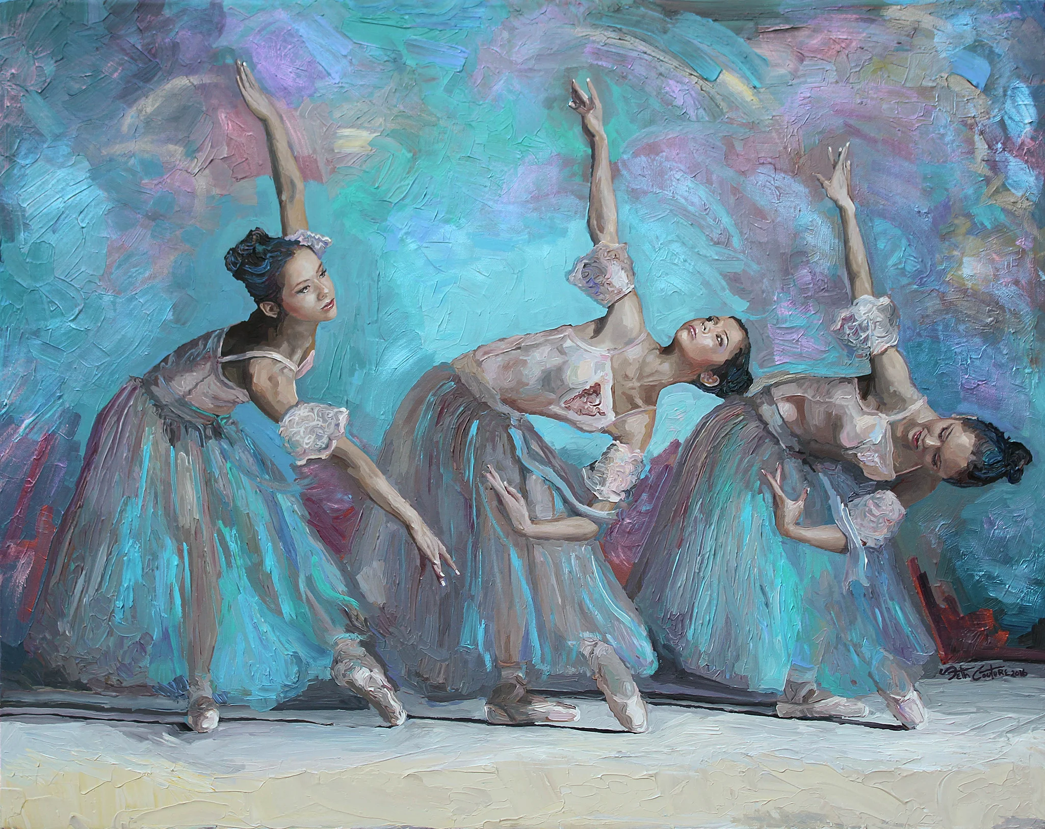 Ballerina Movement Study No 4