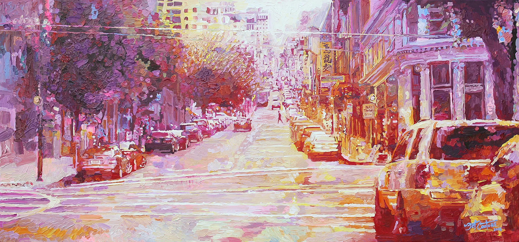 Sunrise for China Town, San Francisco