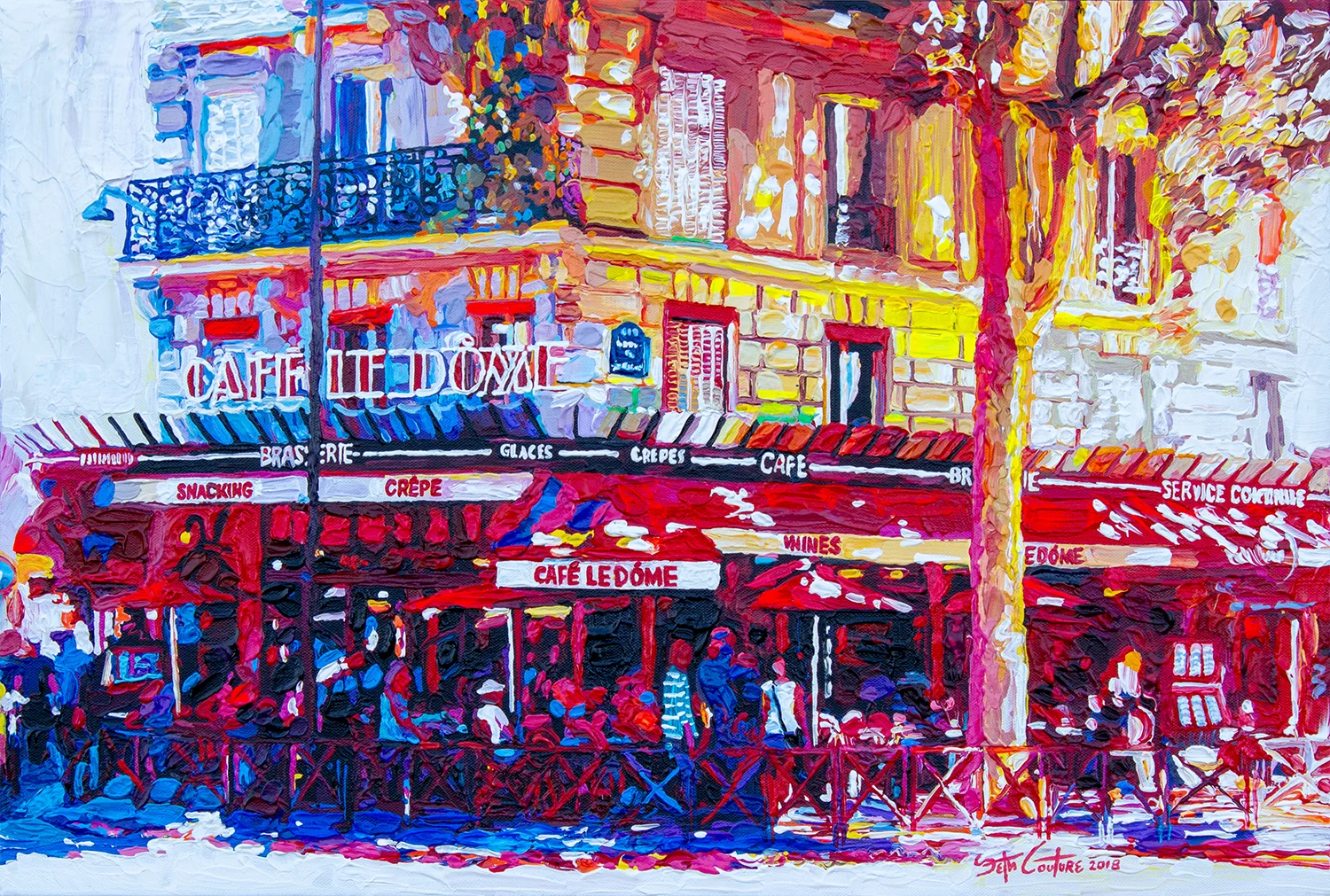 Cafe Le Dome, Paris
