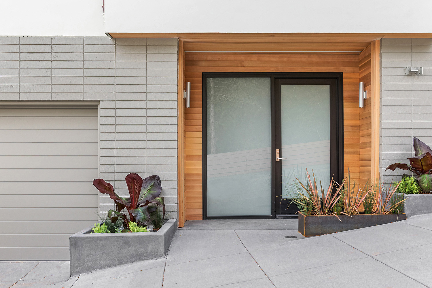 This Mid-century remodel added over 500 SF of livable space within the existing envelope of the house. The new entrance was created on the street to create more curb appeal and livable space.