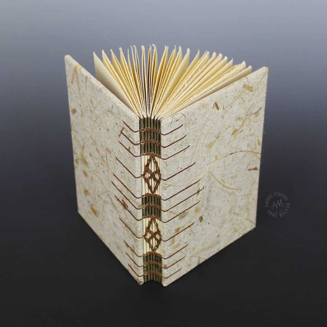 The soft irregular textures of handmade paper make every book fun to touch and hold and uniquely its own. 

The book shown here is currently available in Piedmont Craftsmen's gallery.  Please contact @piedmontcraftsmen for sales inquiries.

#piedmont