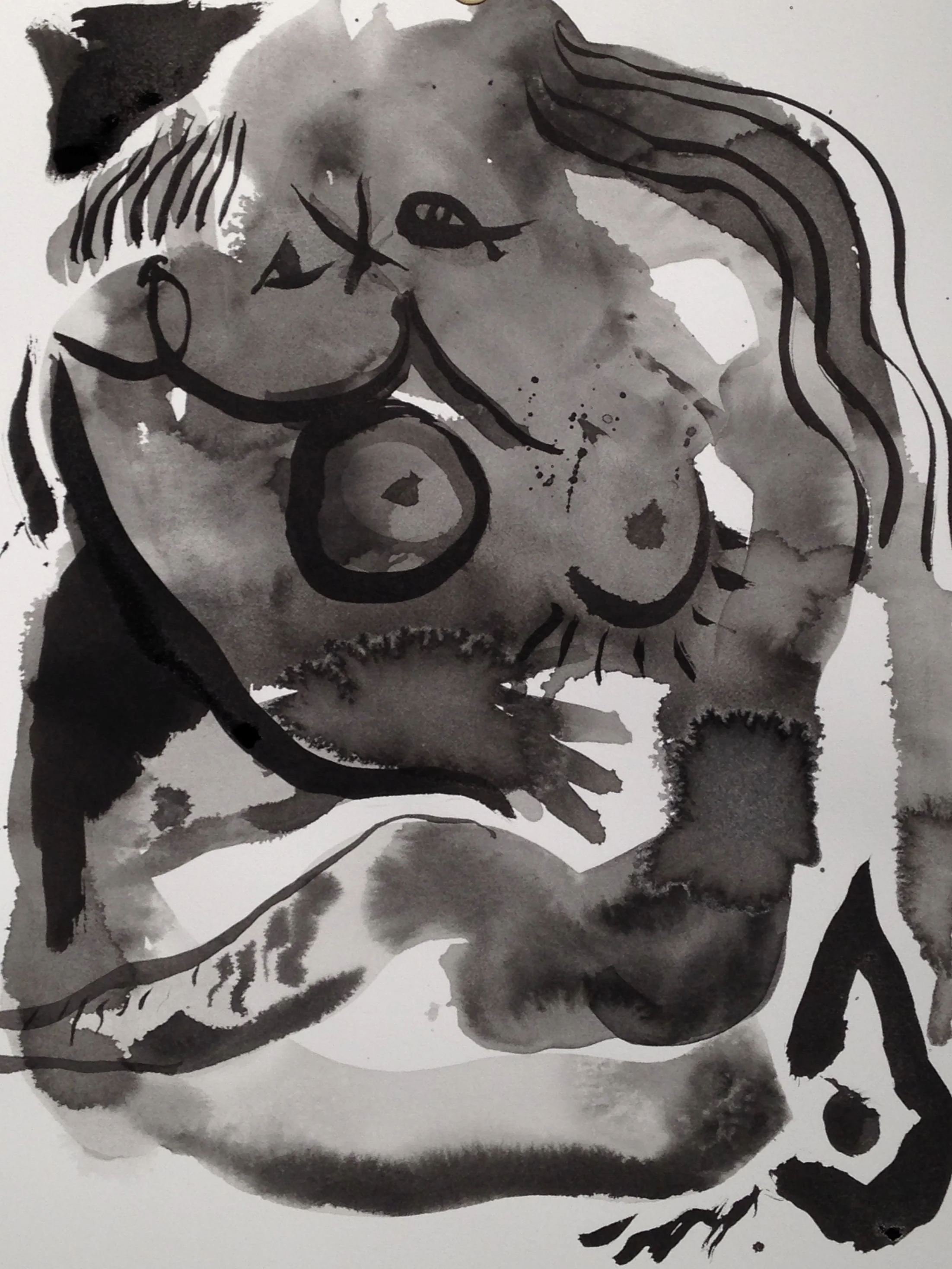 Untitled (Nudes #12) 2015 Ink