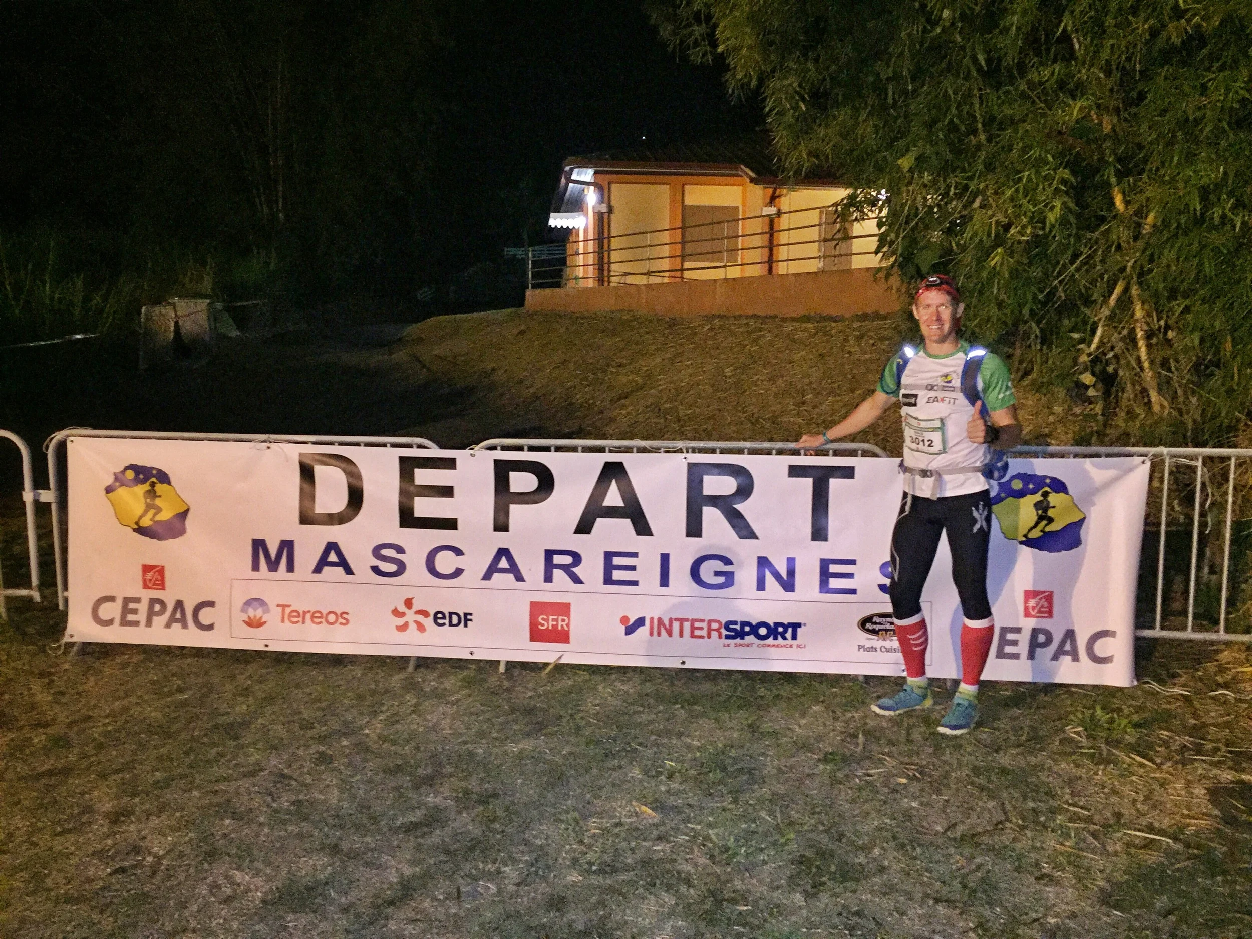 Early morning start! Check-in at midnight and starting gun at 03:00am