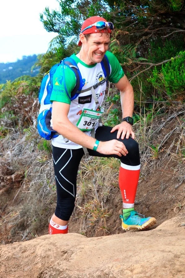 This photo was taken somewhere around the 10 or 11 hour mark. I was feeling the pain, as you can see.