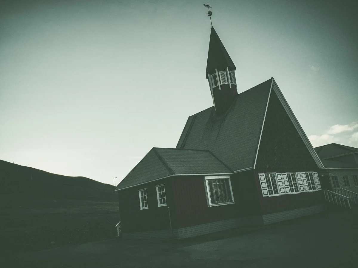 Longyearbyen Church, the northernmost church in the world.