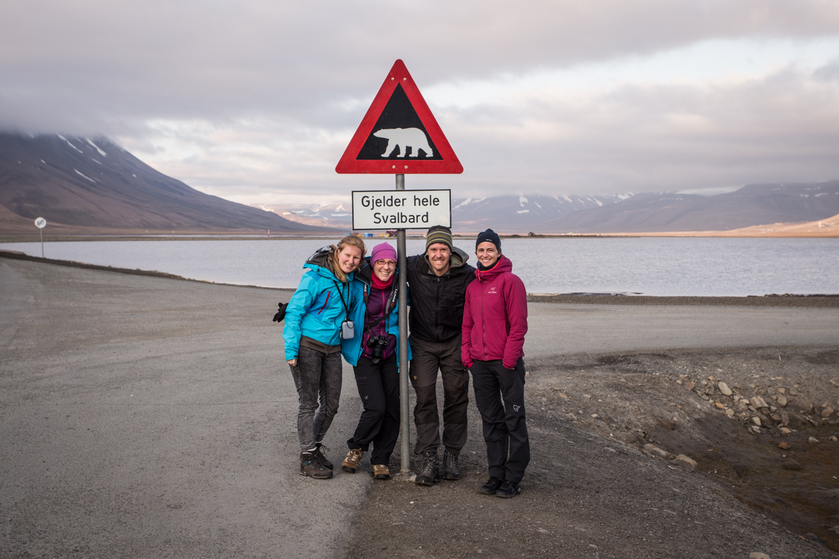 Perhaps the most photographed sign on Svalbard!