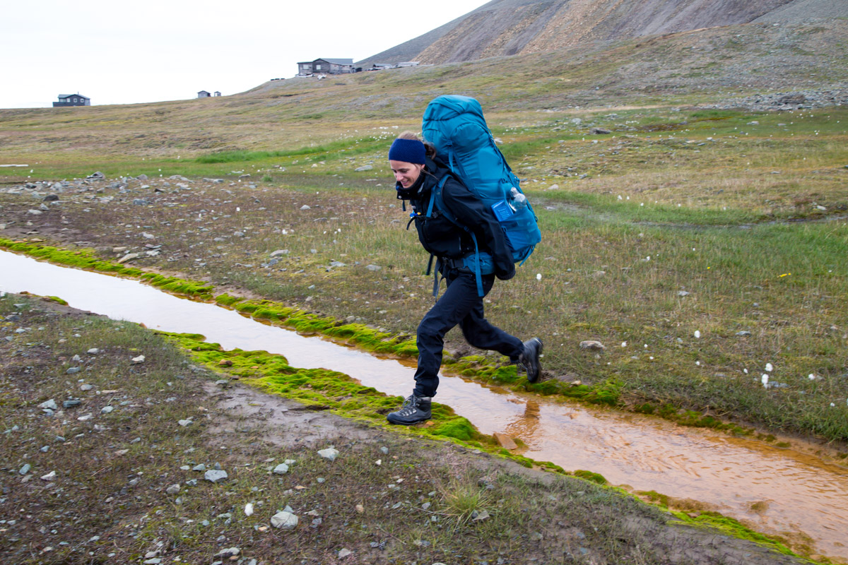 Sometimes we managed to stay dry.