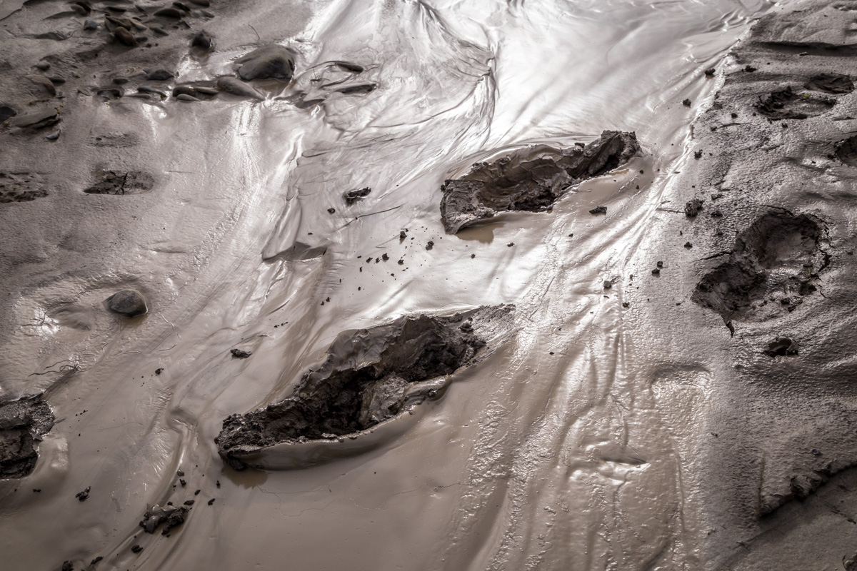 We had to track through some pretty soft mud too!