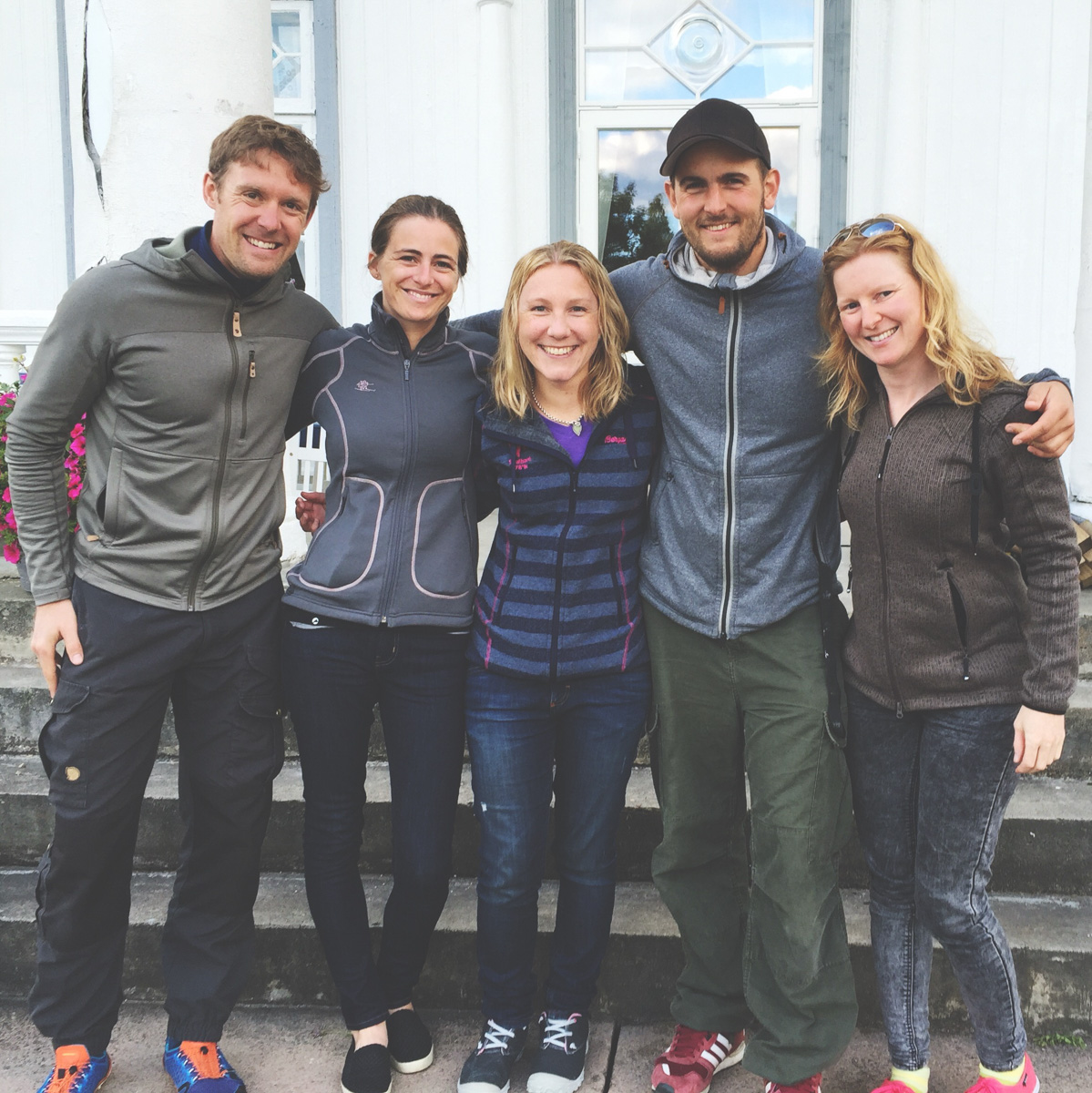 Me, Elin, Kjersti, Matias, & Anne. Happy to be back at Hurdal Verk!