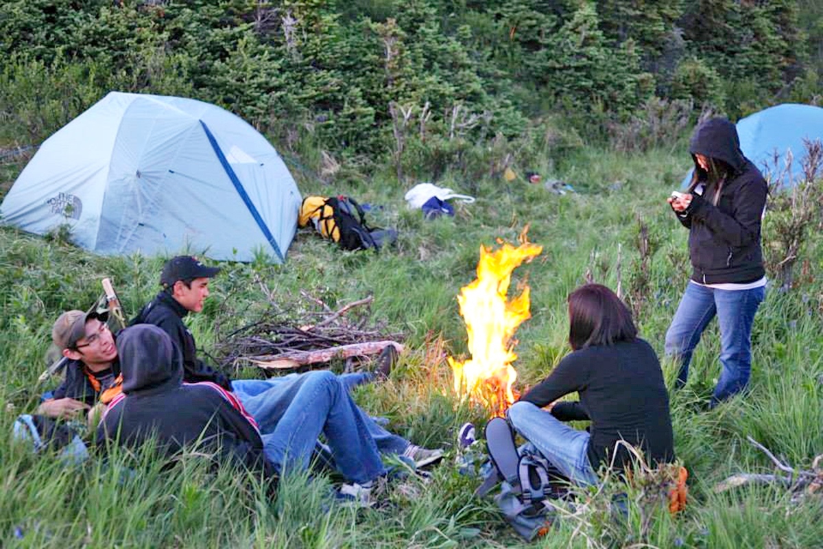 On the Land participants will gather round campfires, sleep in tents and gain a sense of connection to the land. Curtis Rattray photo