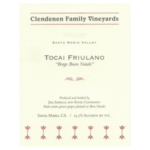 Clendenen Family Vineyards Tocai Friulano 2015