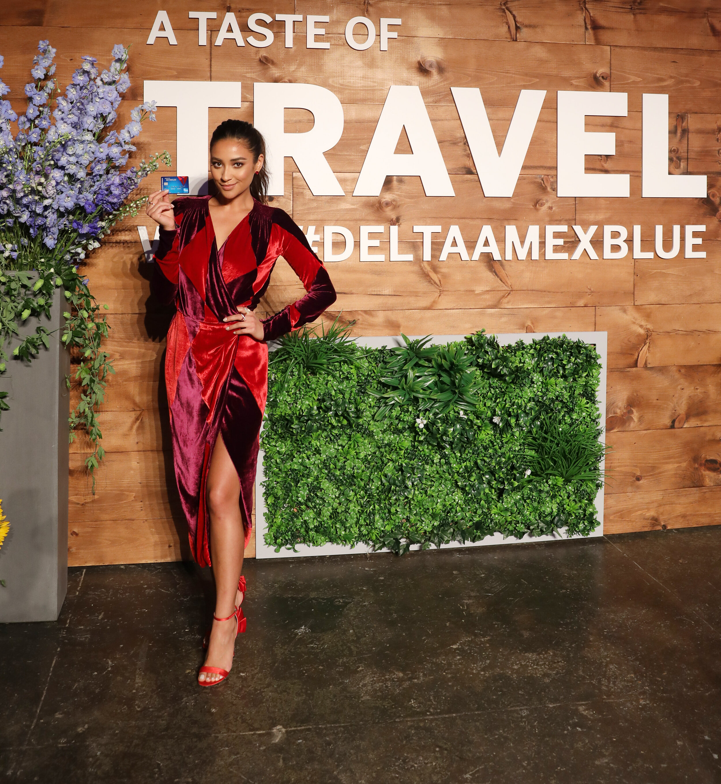 American Express/Delta Launch with Shay Mitchell