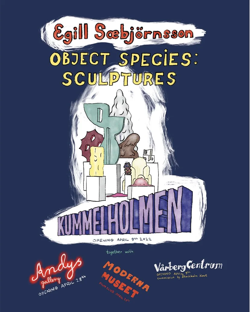 Egill Sæbjörnsson — Object Species (2022)