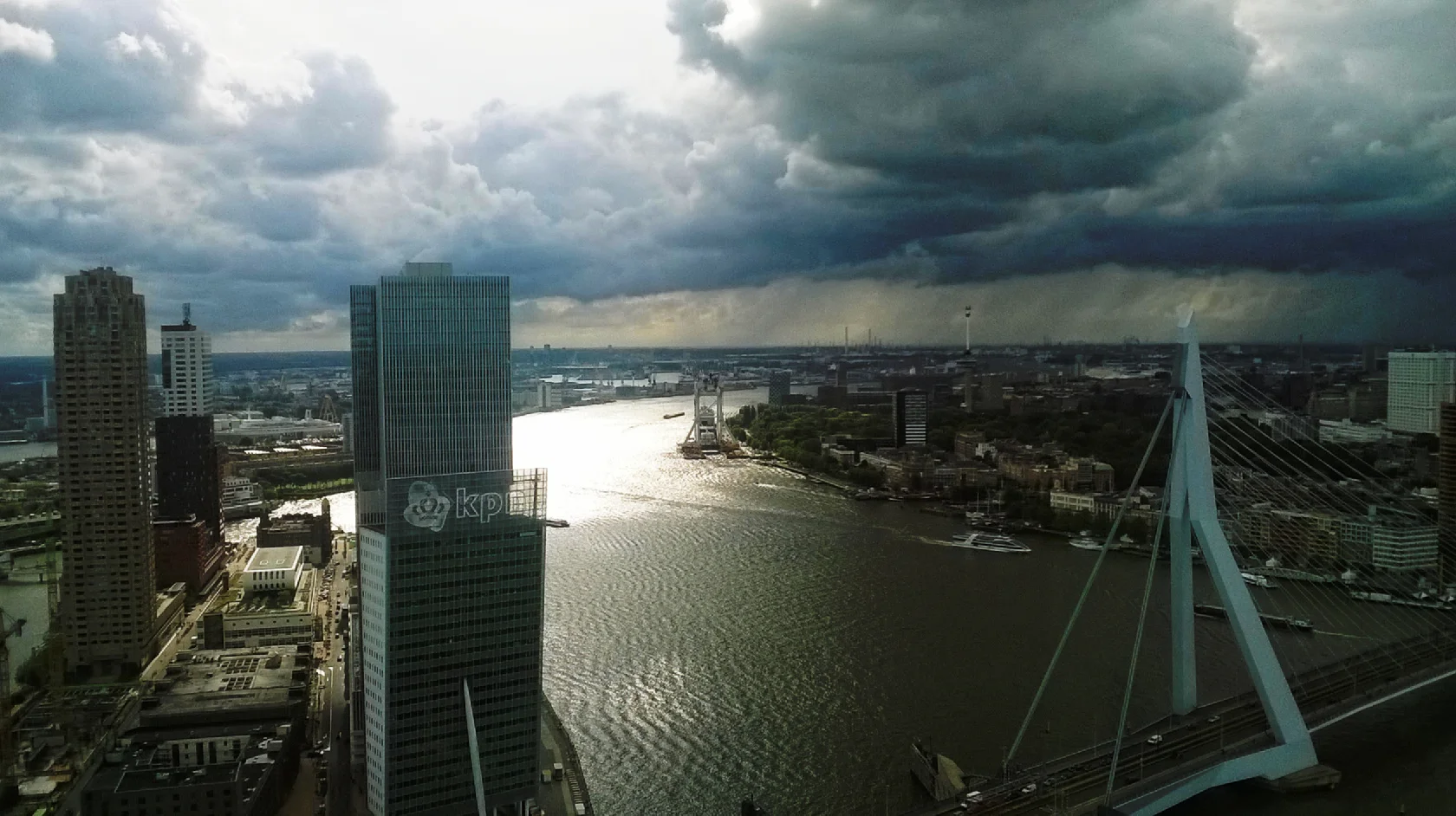 sky over rotterdam