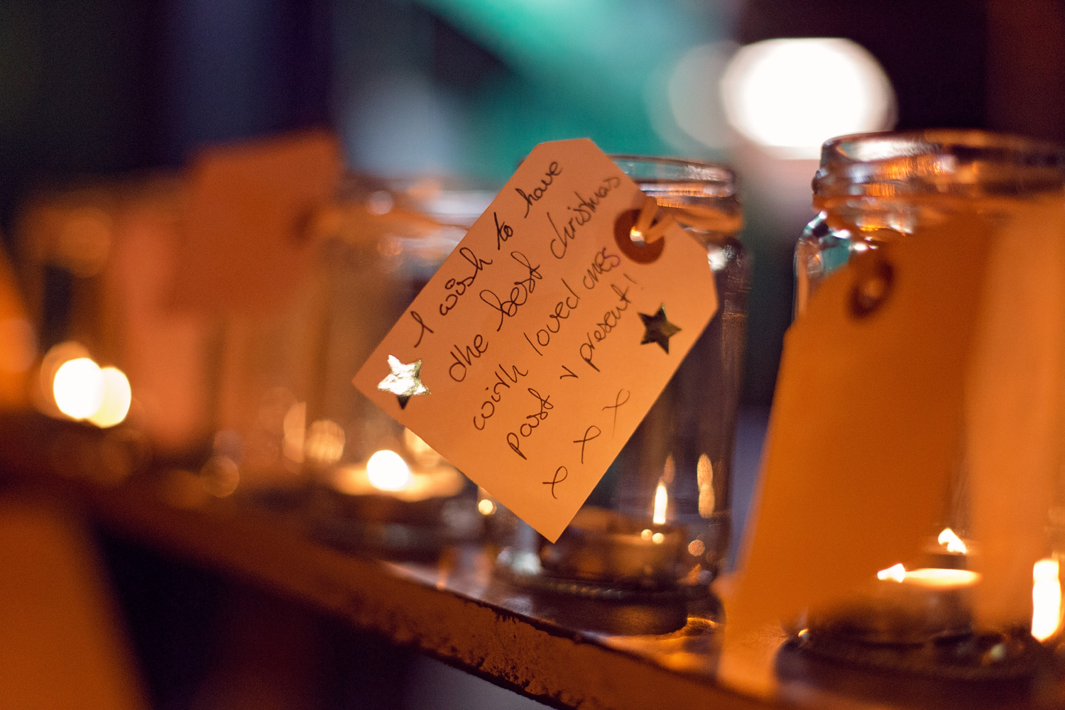 Wishing Wall, part of Dundee's Christmas Street Festival