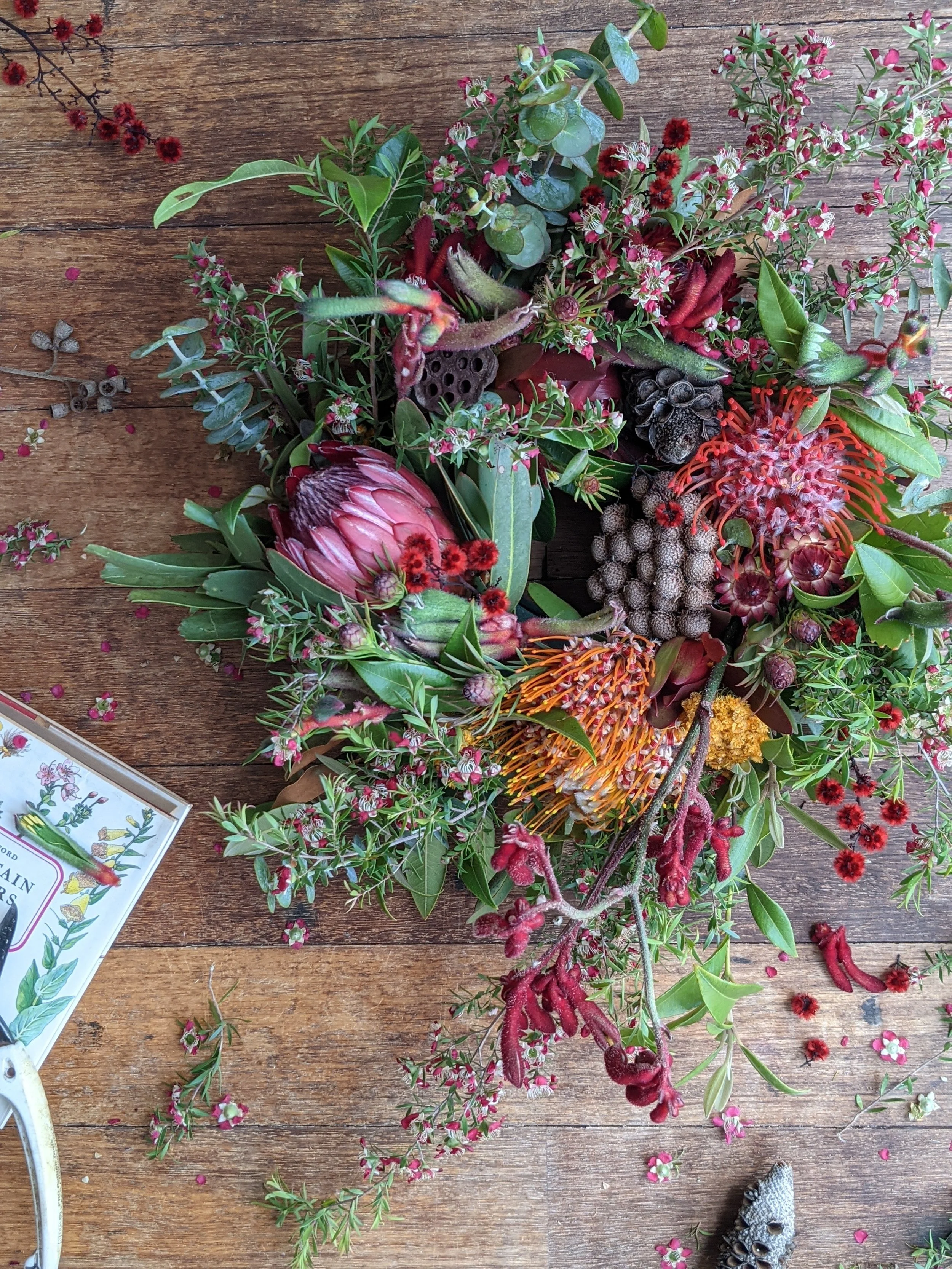 native christmas wreath