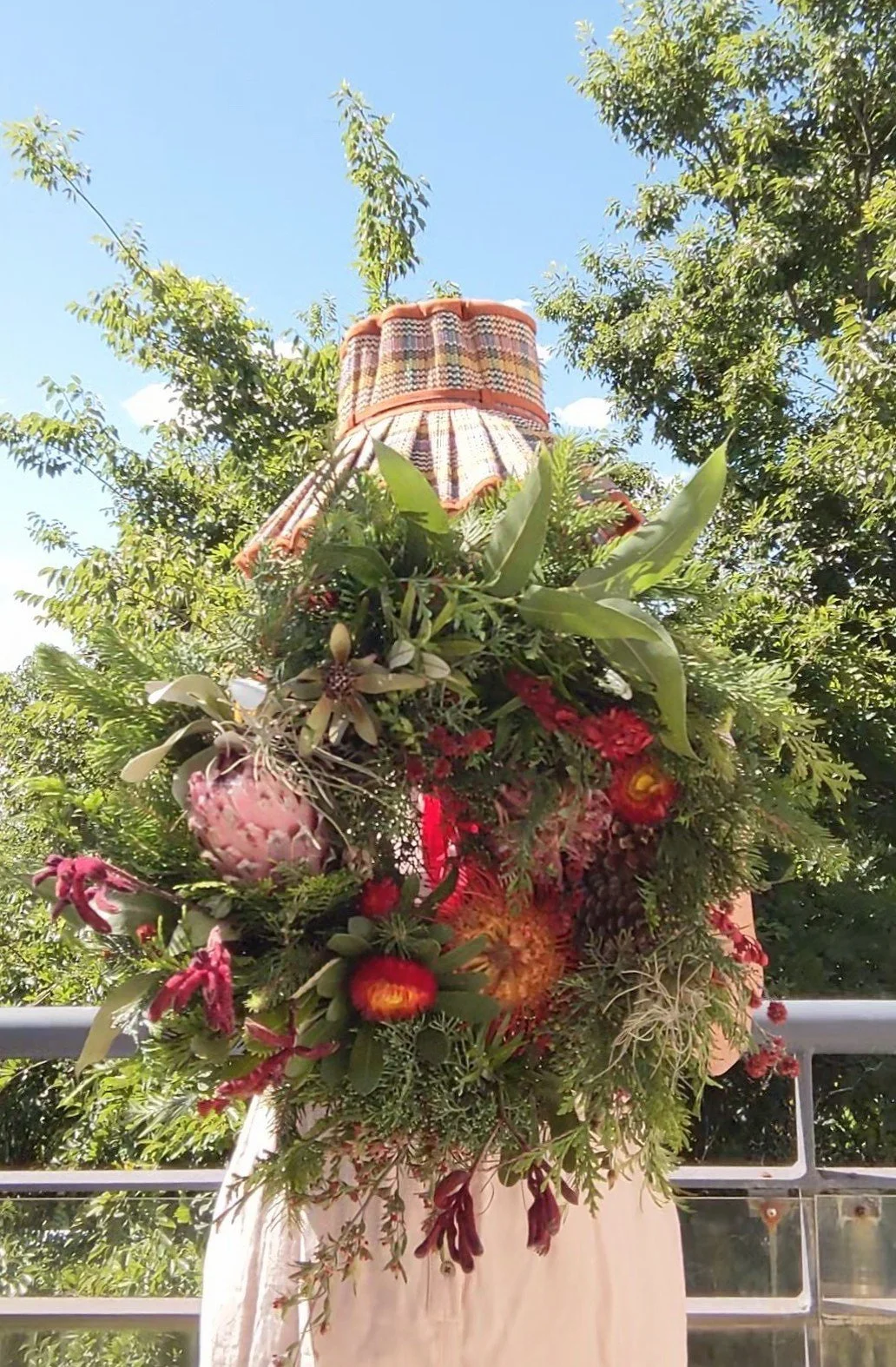 native christmas wreath