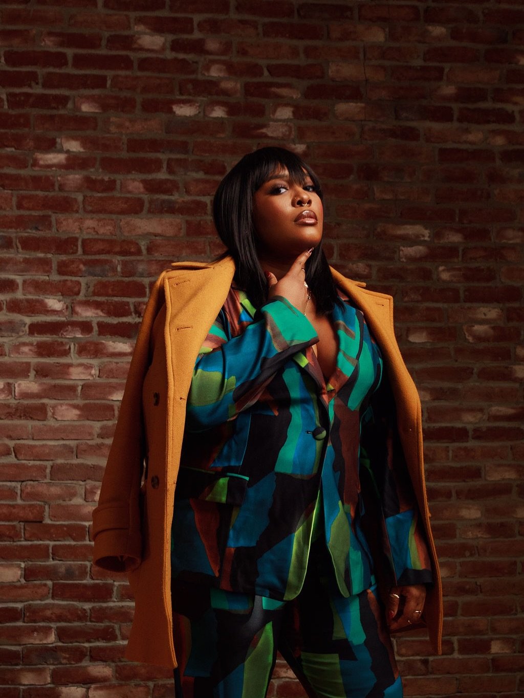 That time, @gaw3000 got invited to the Wicked For Good Premier and went to the studio to try on looks and do a full dress rehearsal that turned into a shoot. My friend is beautiful inside and out. Ps. I know the song is from Wicked, it slaps. 
Coat: 