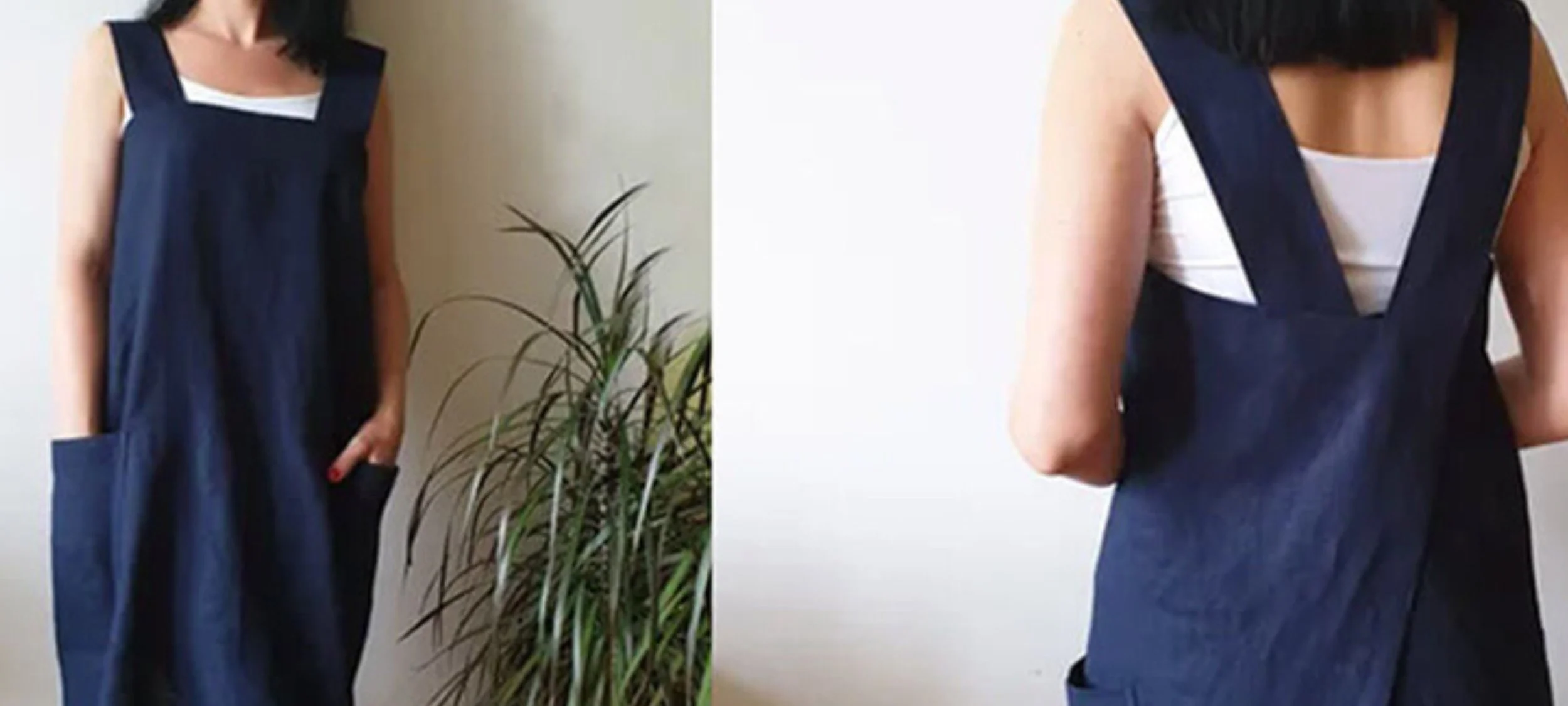 Japanese Cross Back Apron