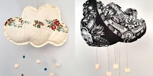 Floating Rain Cloud Decorations 