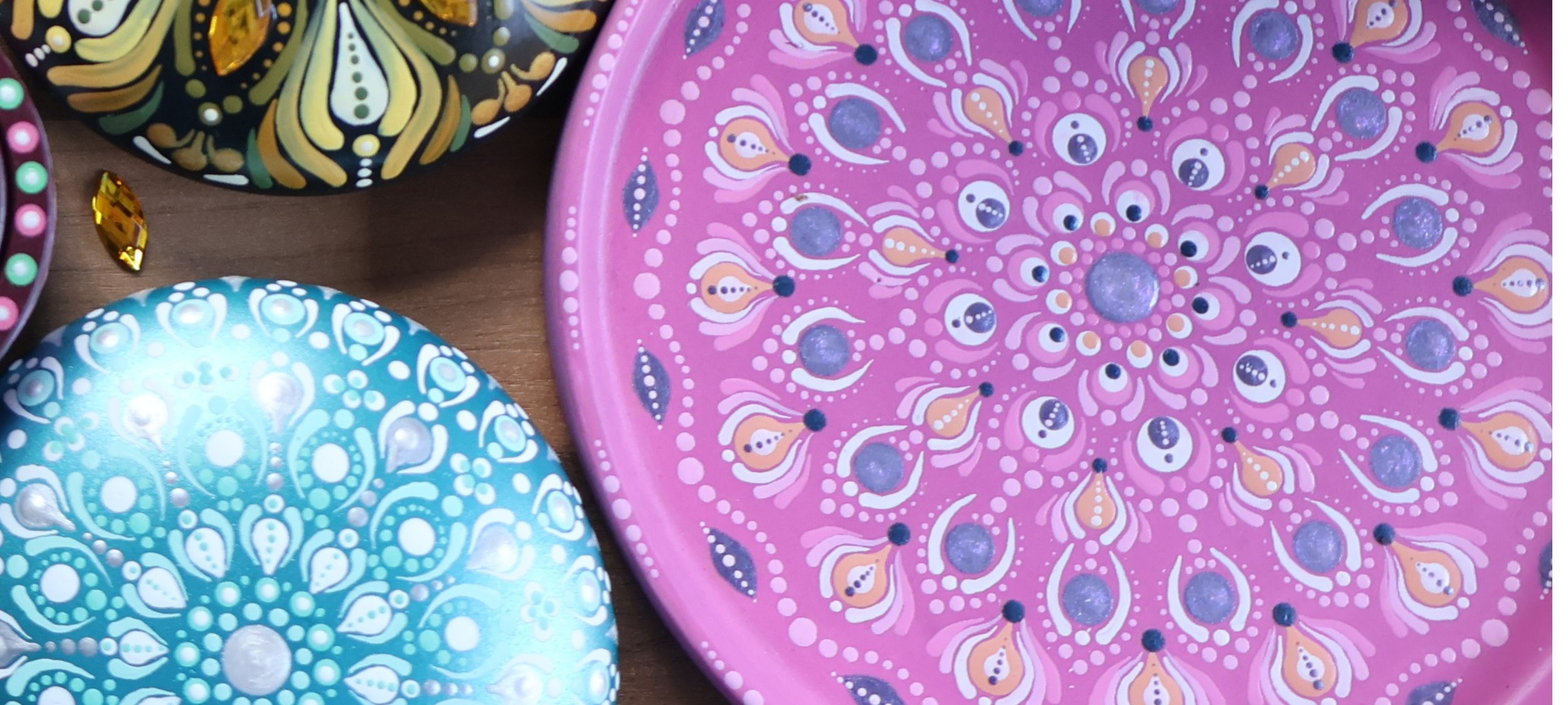 Mandala Painting for Beginners: Ring Dish