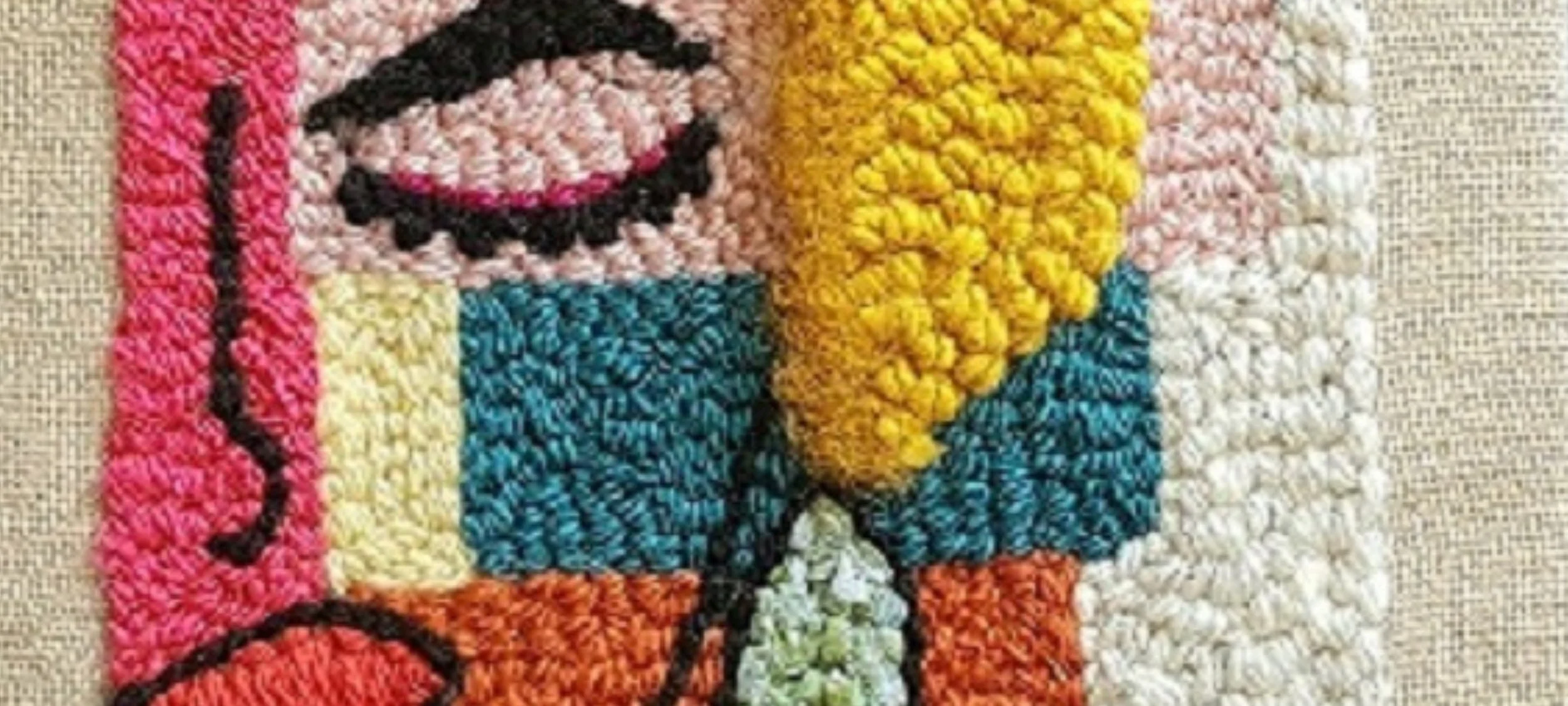 Punch Needle: Create a Modern Textile Portrait