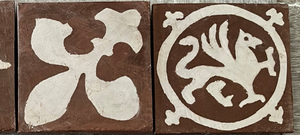 Medieval Inlaid Clay Tiles