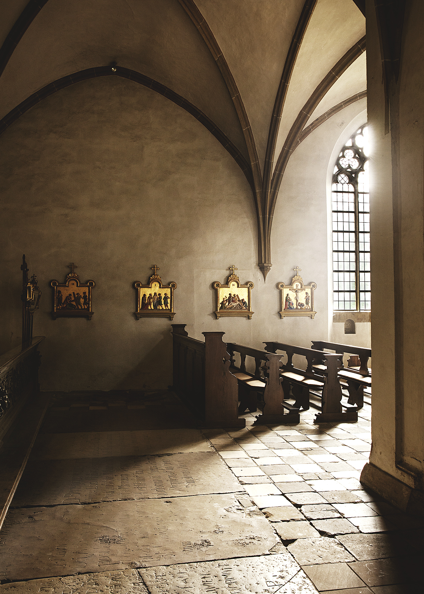 Innenansicht Kloster Marienfeld