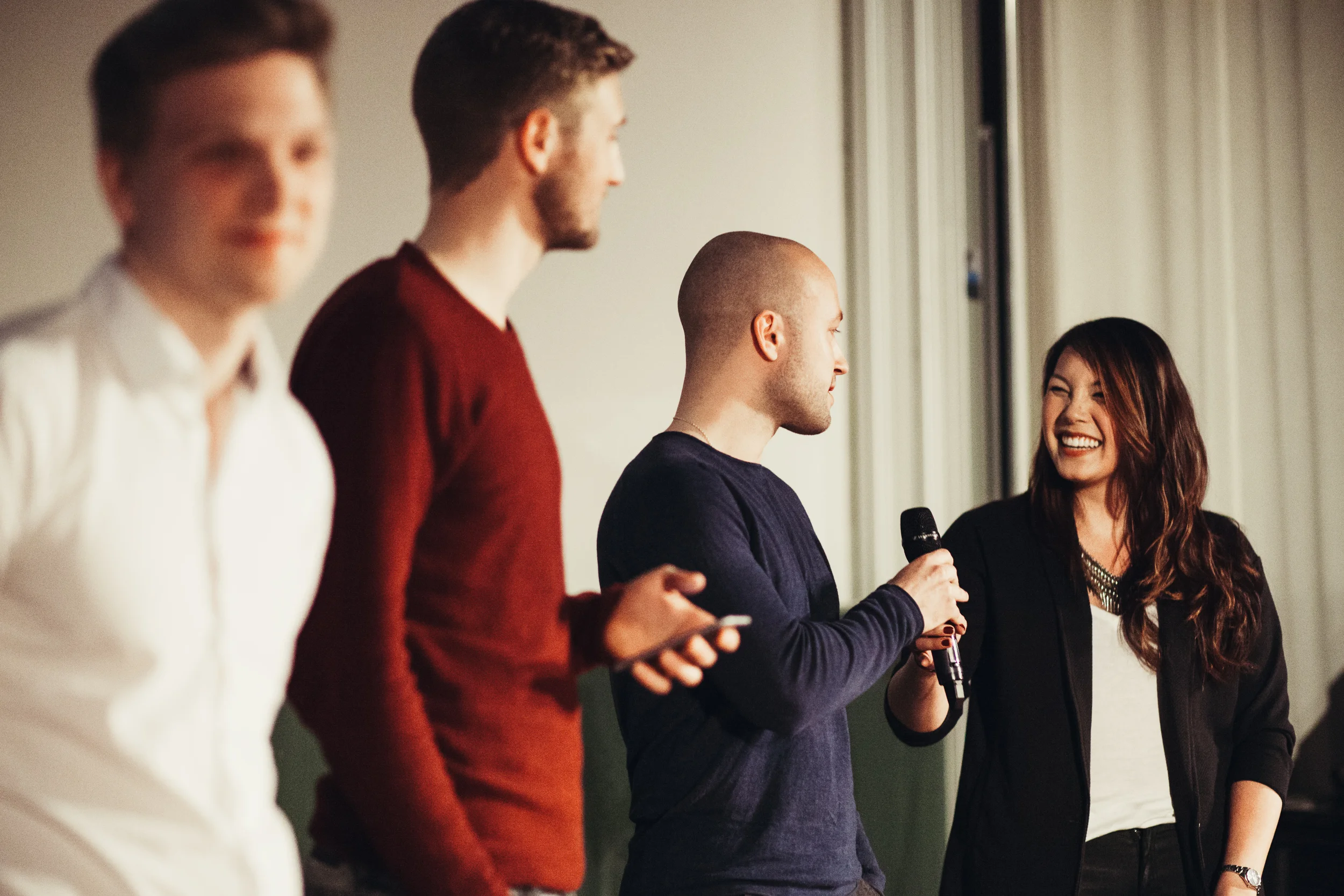 Auftritt TeamMosaik im Rahmen des Mediapractice 2016 & Klub Dialog Features "Durchstarten." 