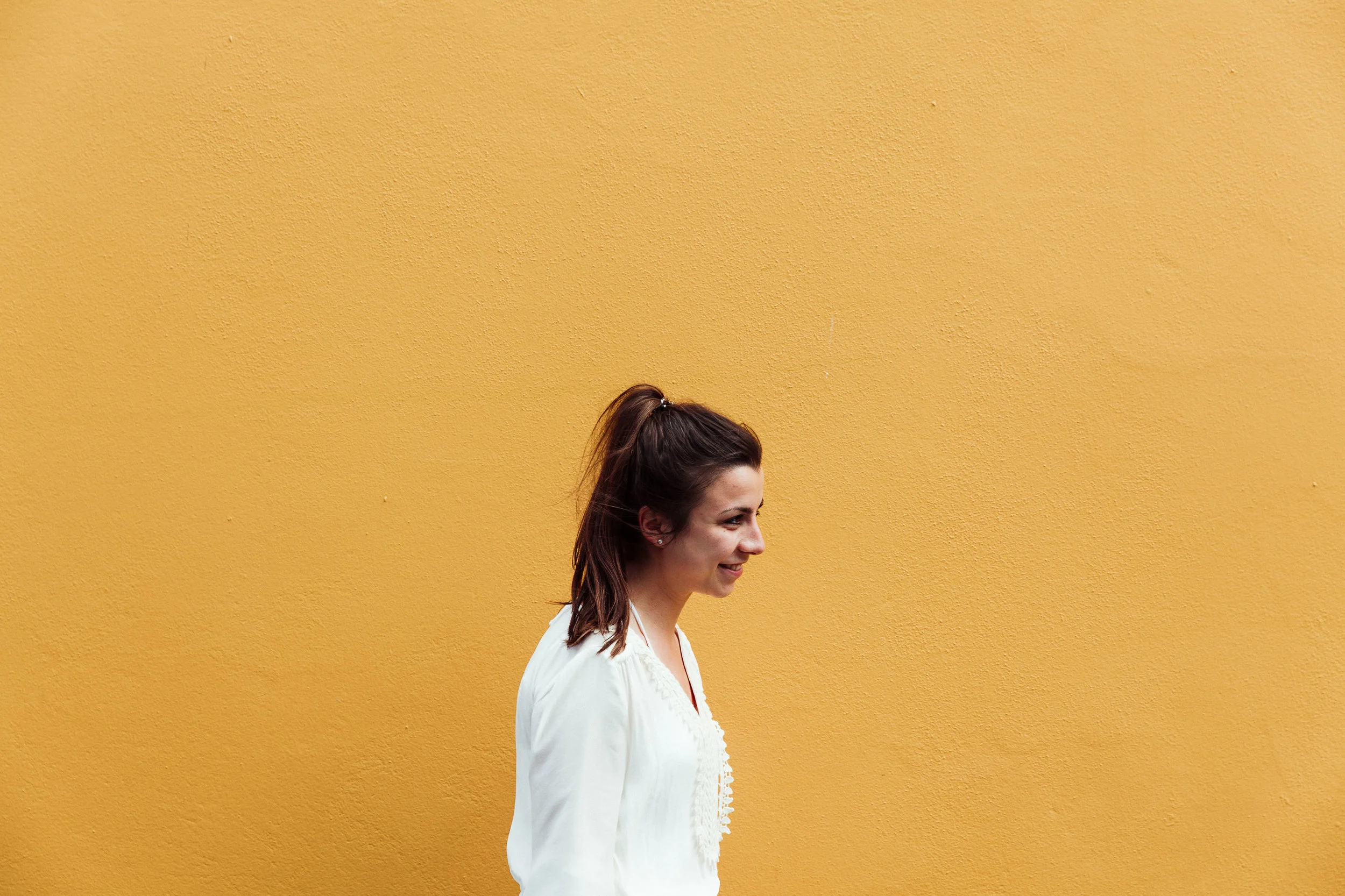 Birte vor Gelb.