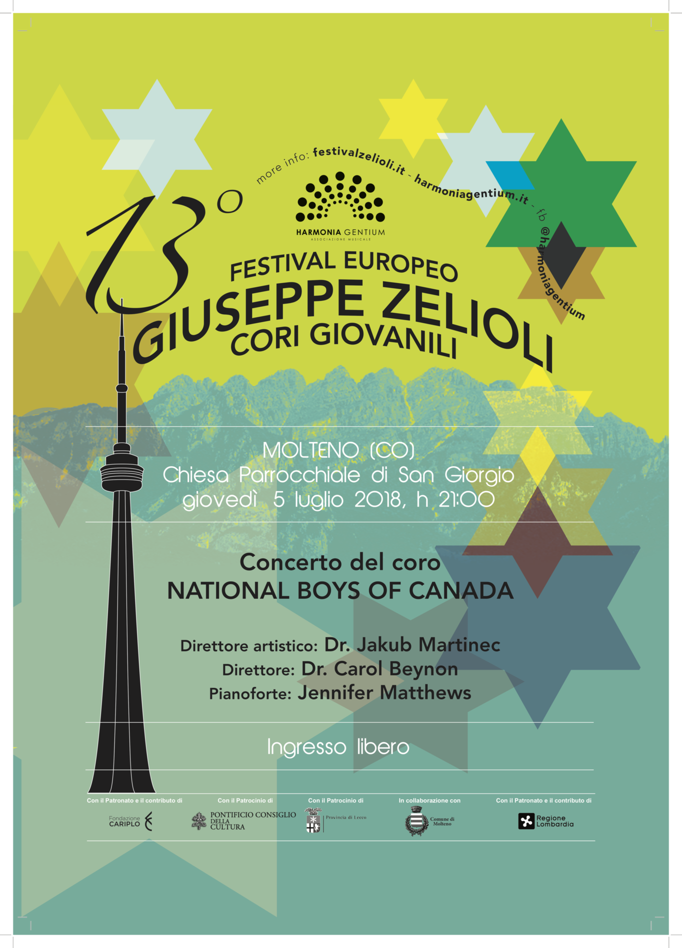 Concerto del coro “National boys of Canada”