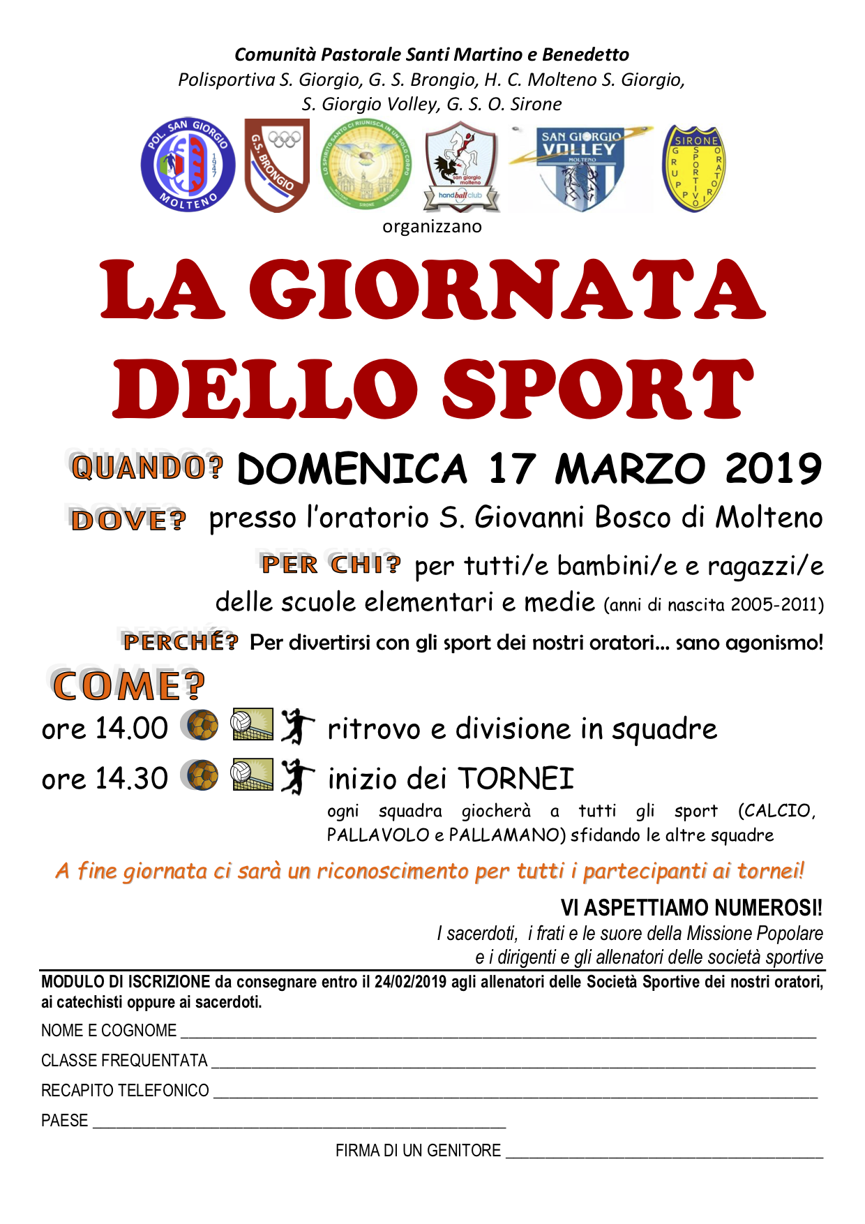 Giornata dello sport