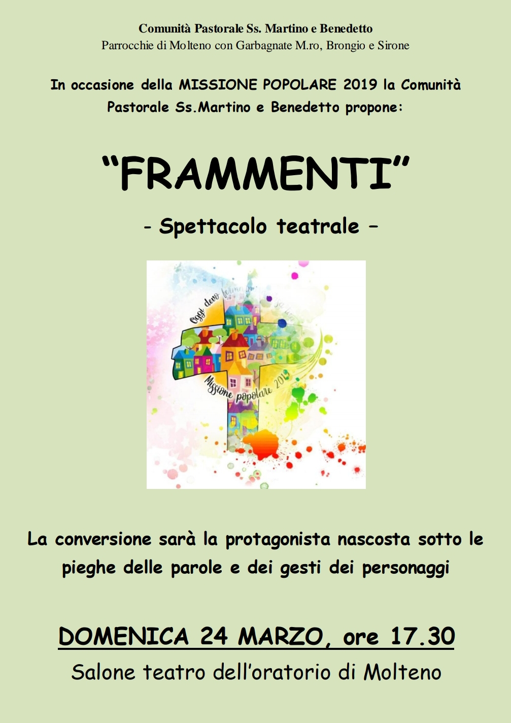 "Frammenti" - spettacolo teatrale