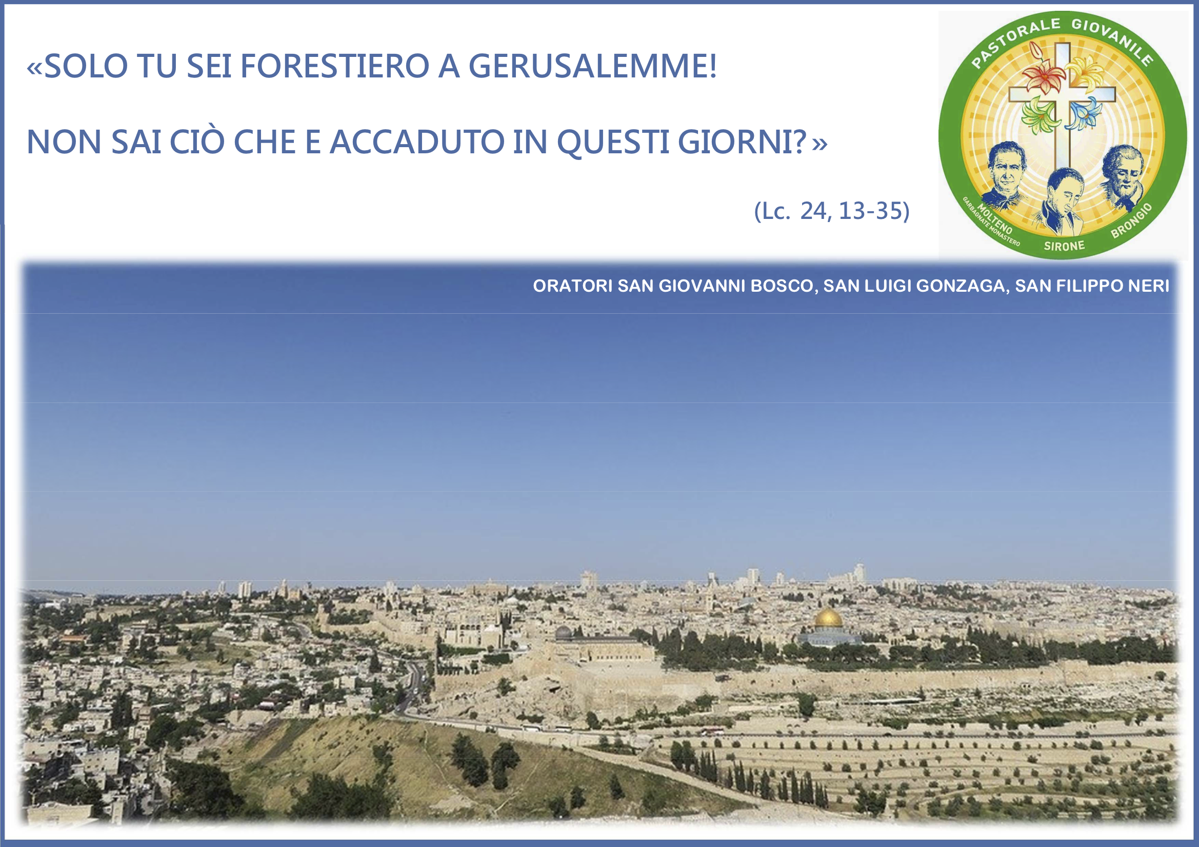 La Parola ogni giorno: 24 Maggio