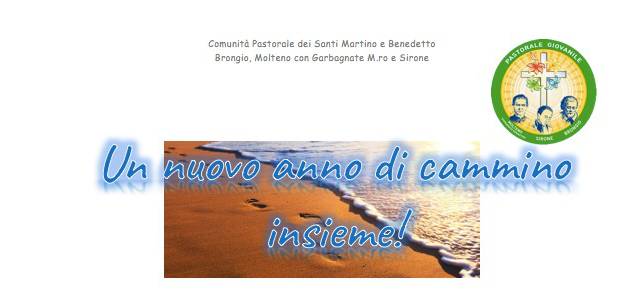 Un nuovo anno di cammino insieme!