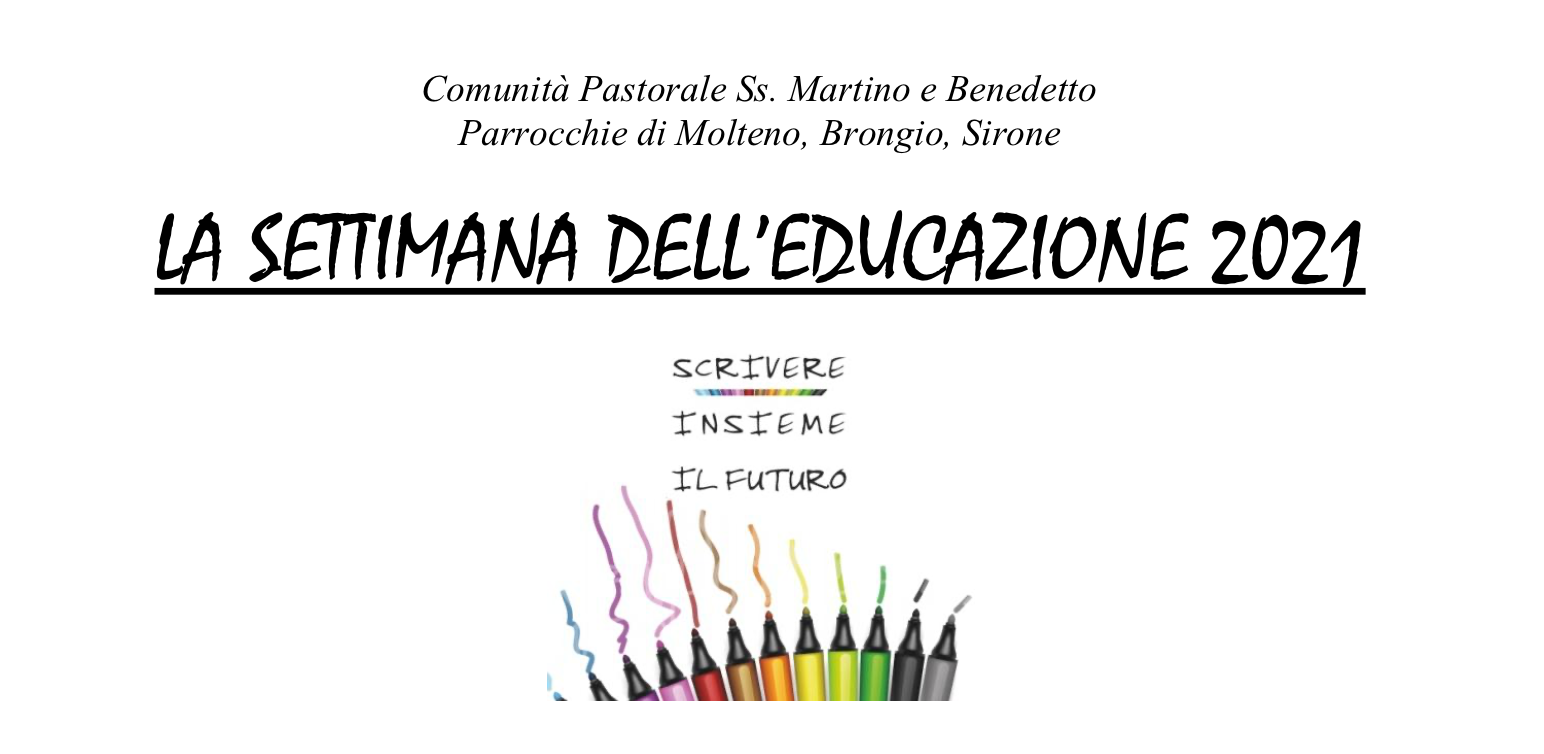 Settimana dell’educazione 2021