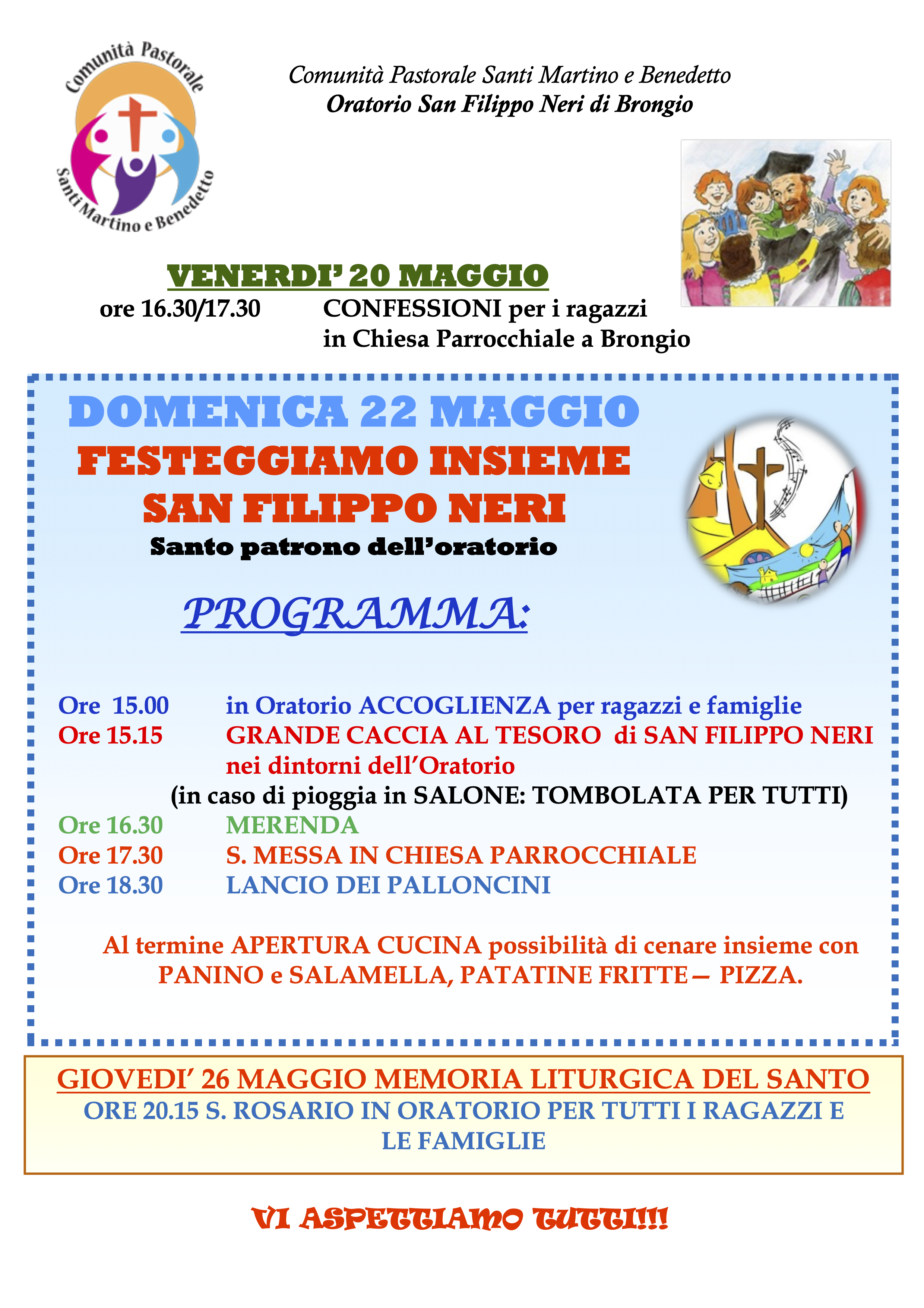 Festa di San Filippo Neri 2022