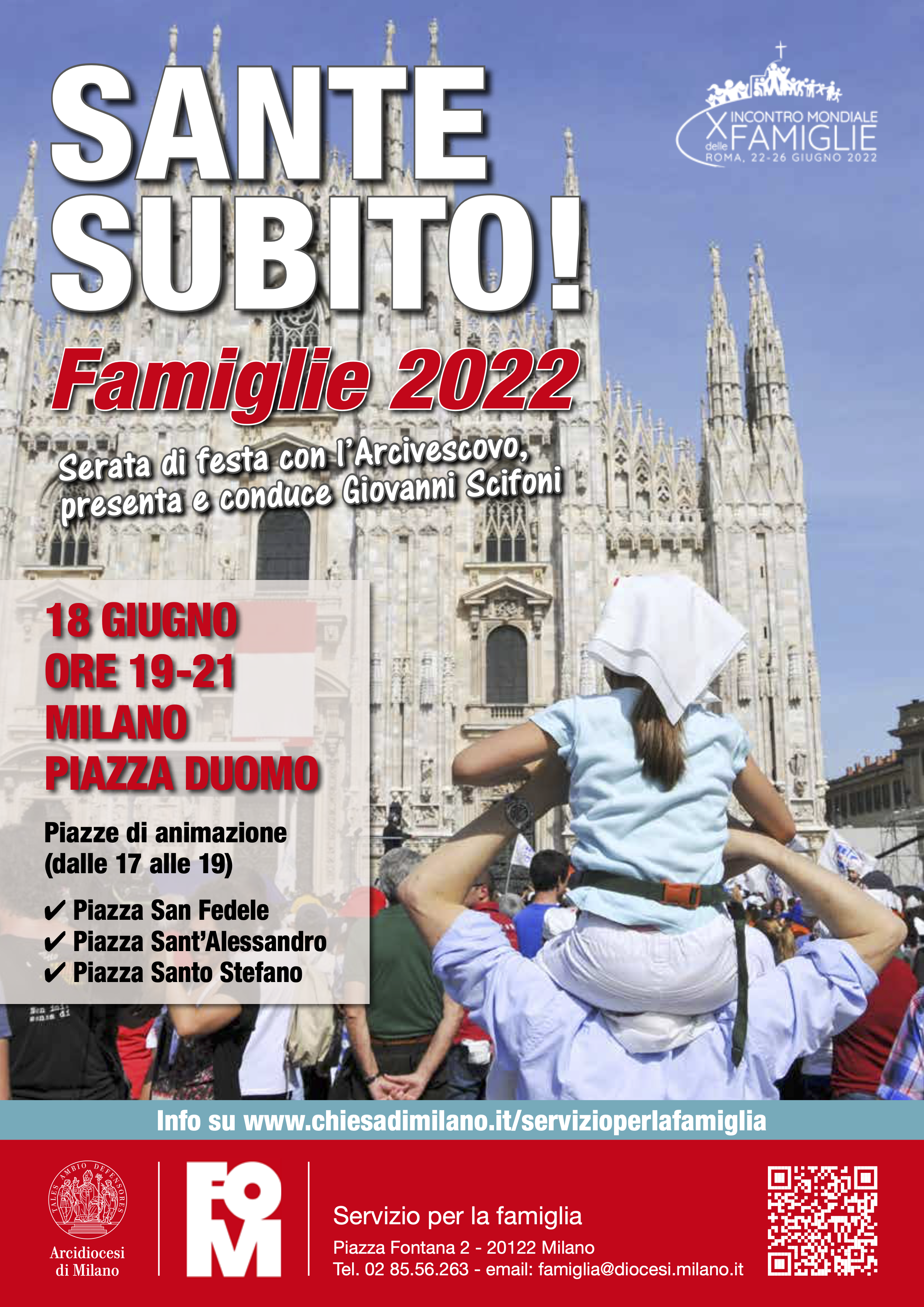 Sante subito! - Una festa per tutte le famiglie