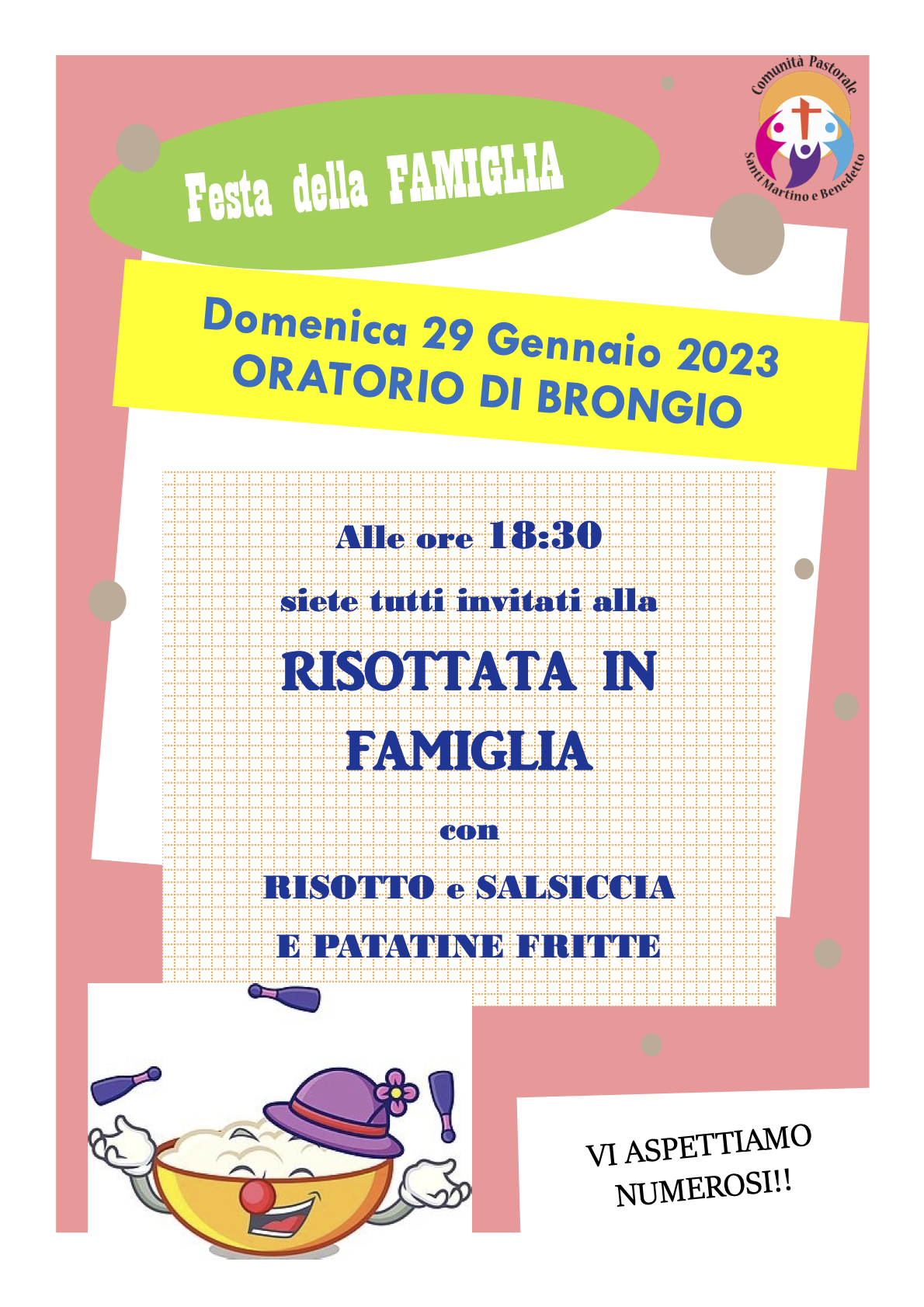 Risottata in famiglia
