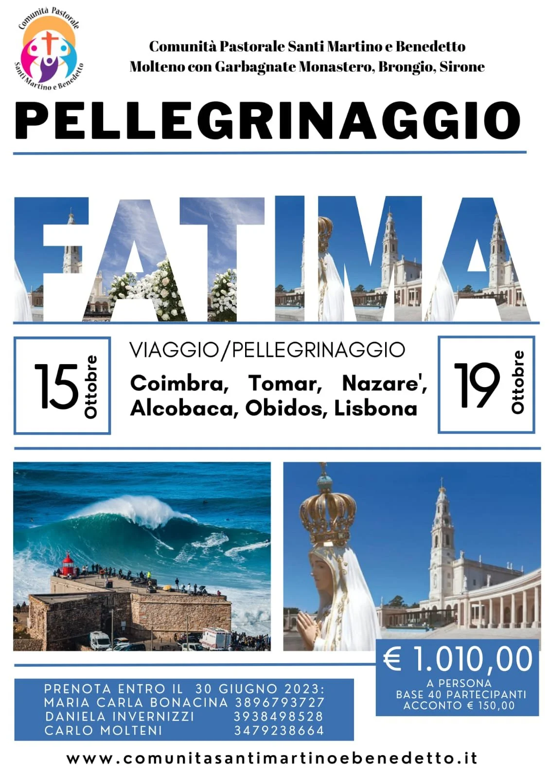 Pellegrinaggio a Fatima