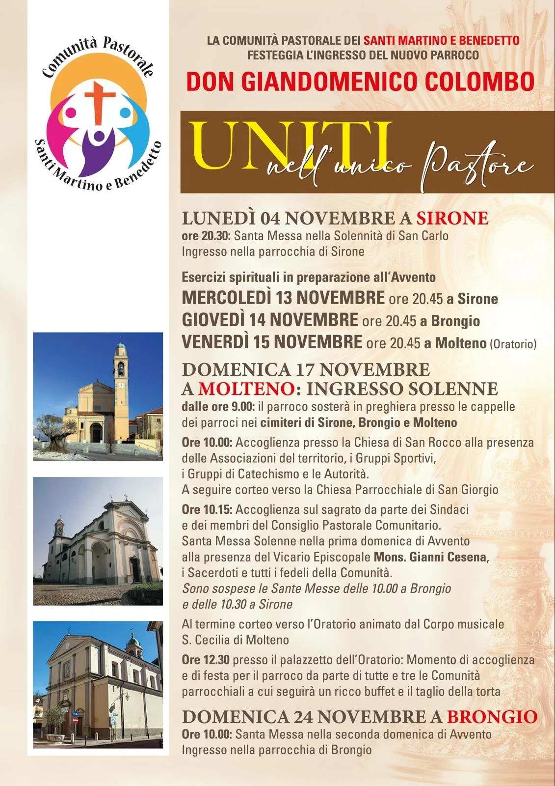 Uniti nell'unico pastore