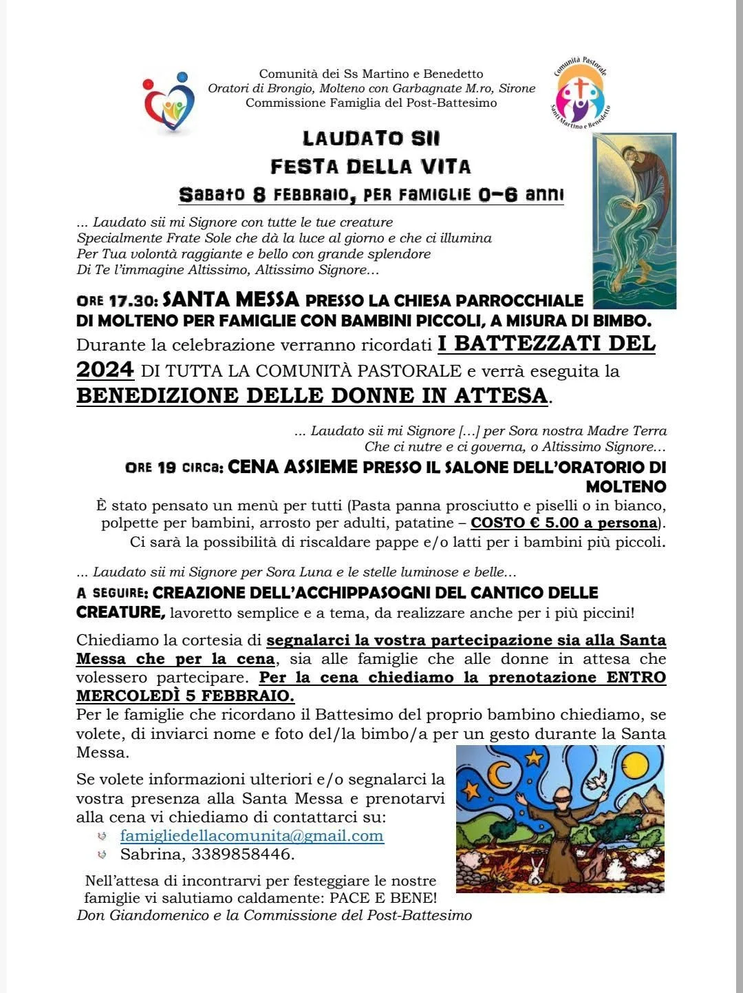 Laudato sii - Festa della vita 2025