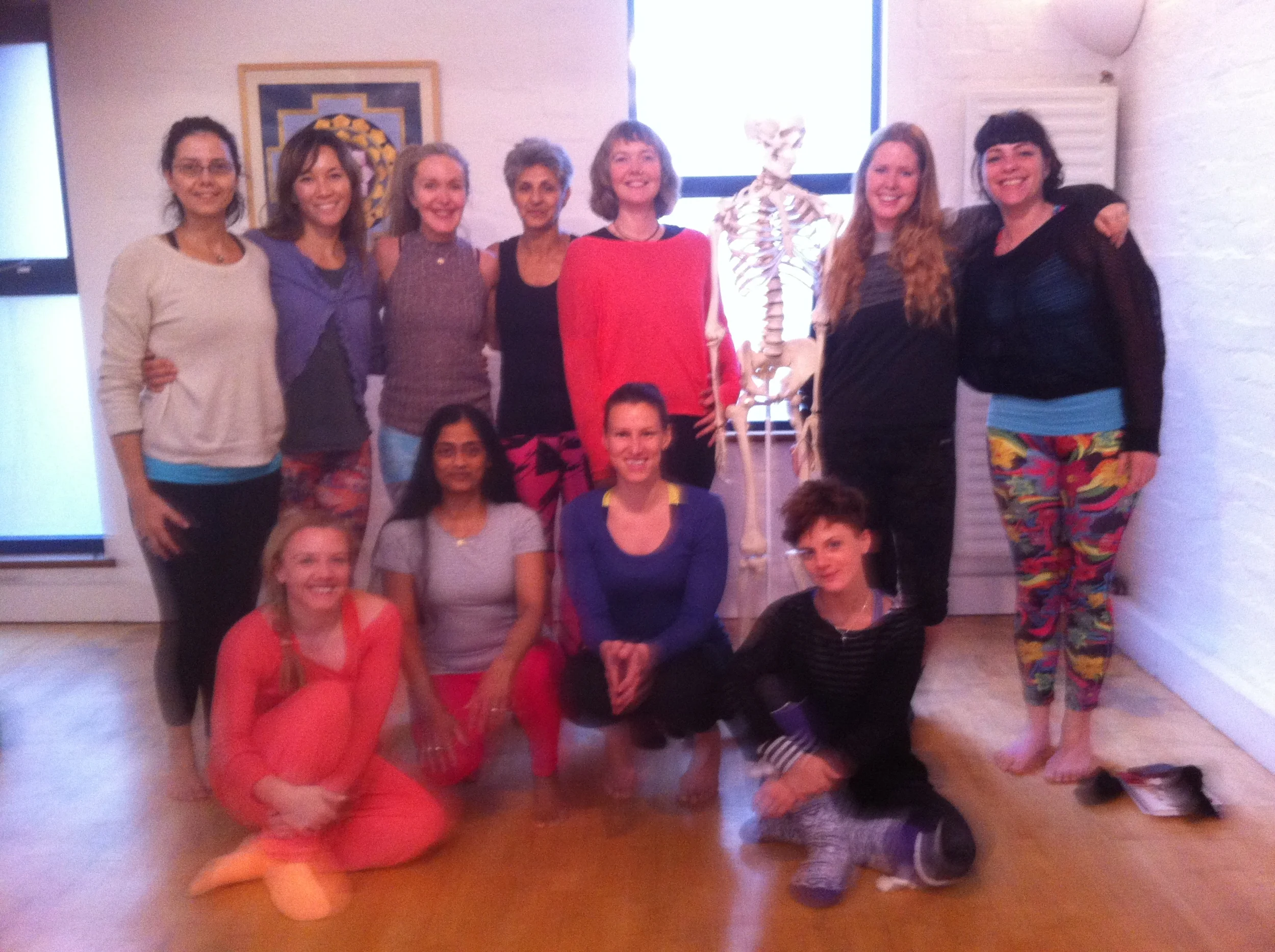 The group from the 2015 Ashtanga Intensive in Bristol.