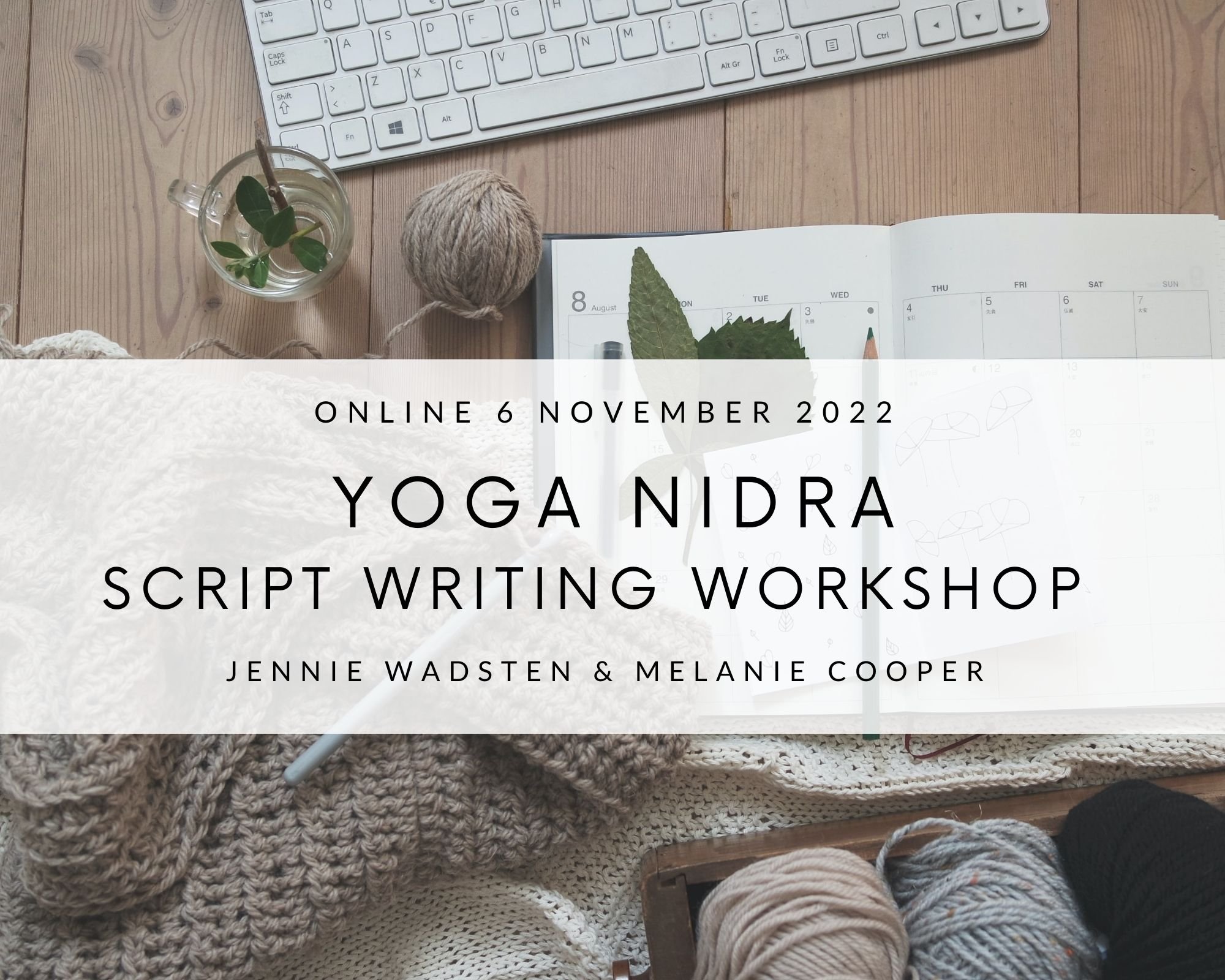 Yoga nidra weekly online practice with journaling prompts for