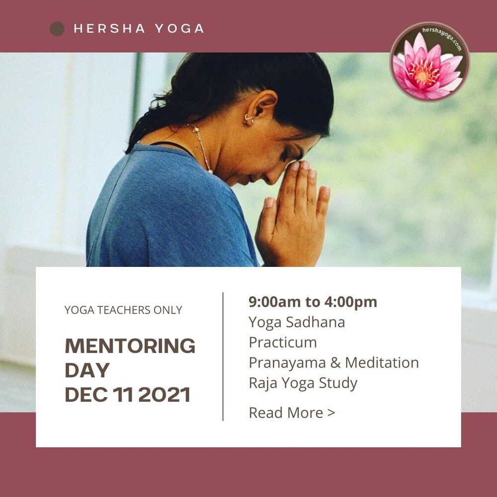 Yoga Teacher Mentoring Hong Kong — Hersha Yoga: Teacher Training | Mentorship |