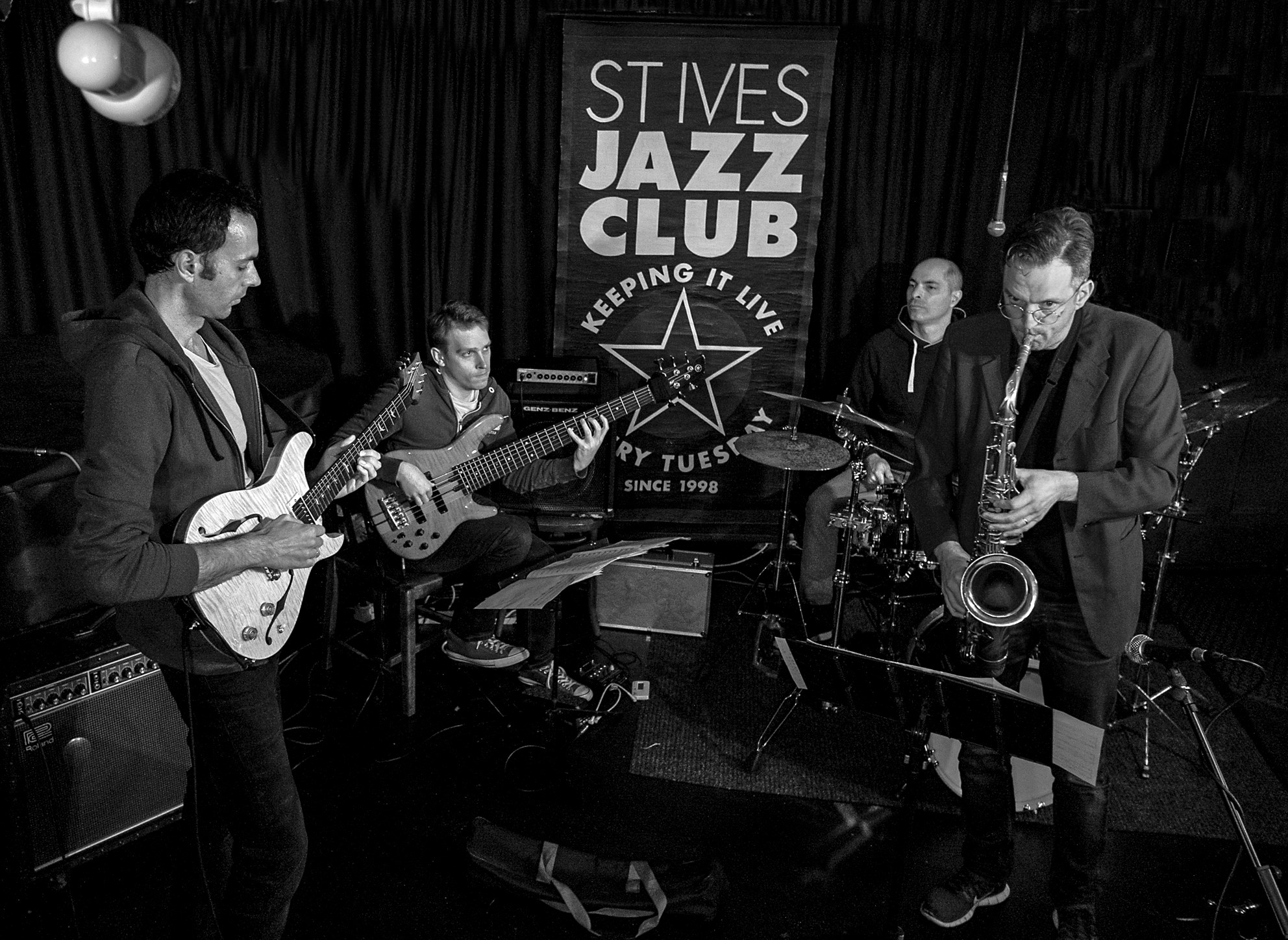 Photo by Tony Brown @ St.Ives Jazz Club