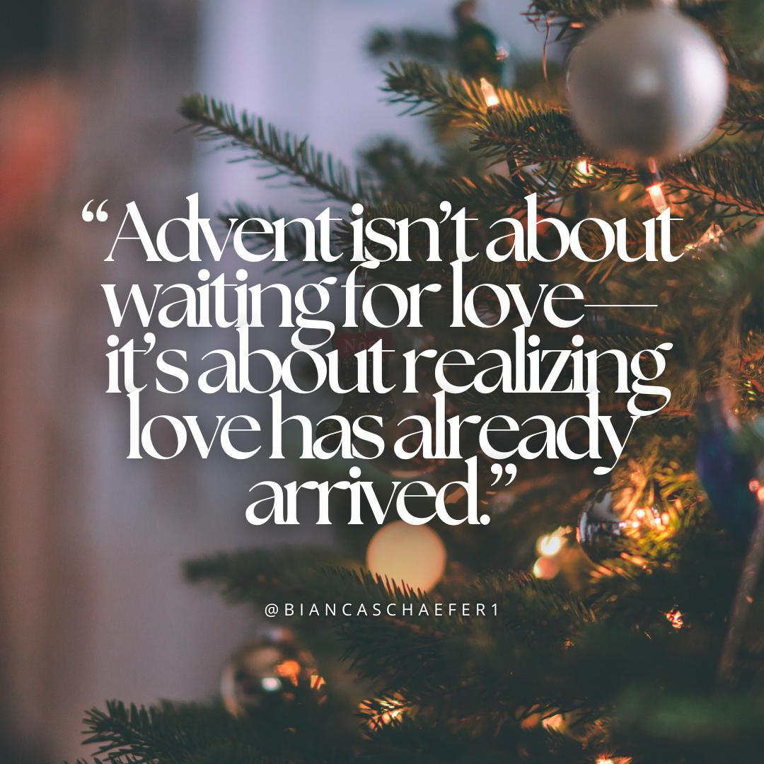 Advent Week 4:  Love — The Love That Moves Toward Us First
