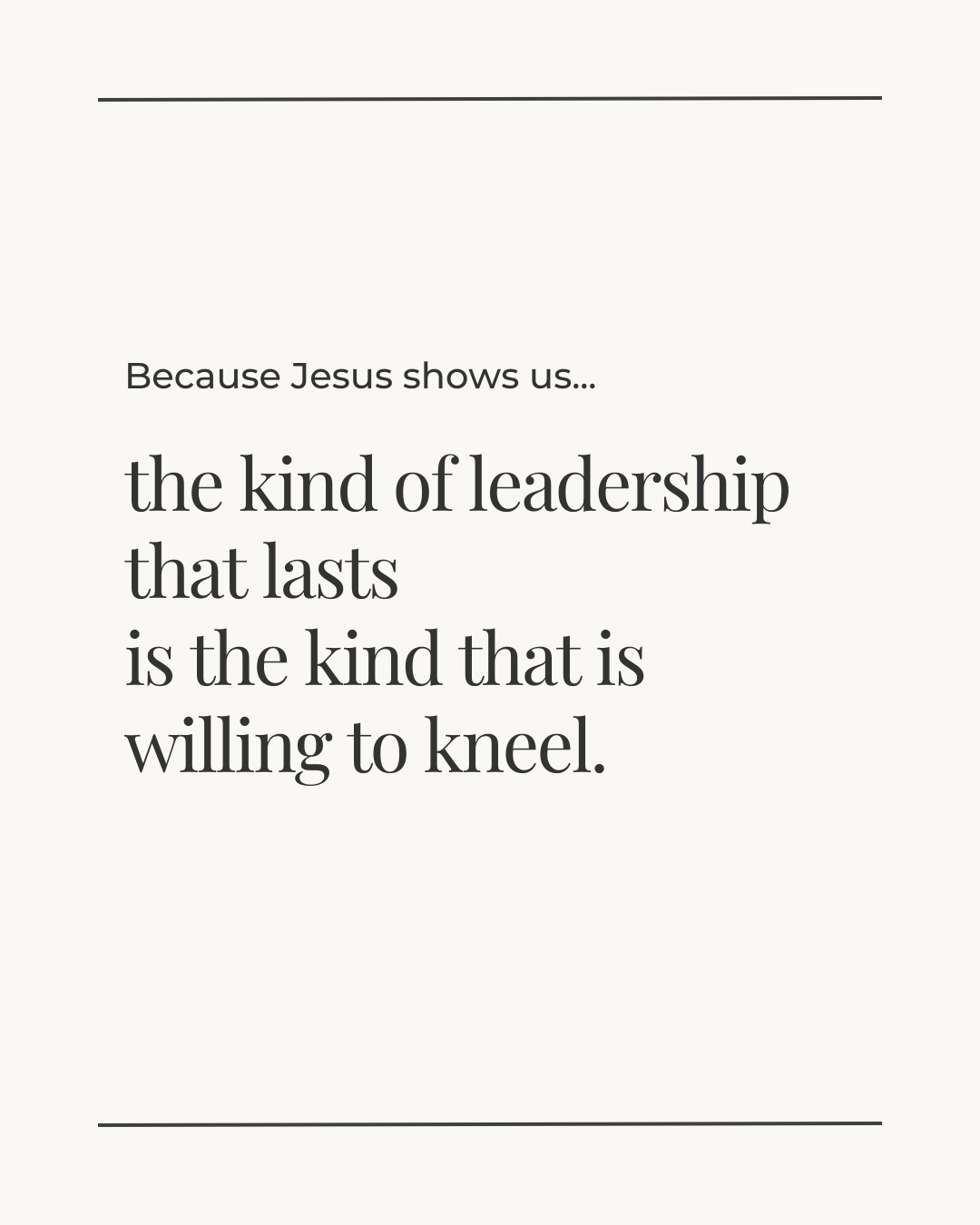 The Table Where Power Kneels (Maundy Thursday)