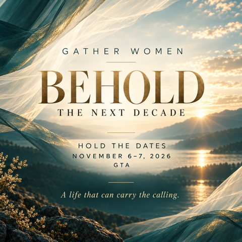 The Story Is Still Being Written – SAVE THE DATES NOV 6-7, 2026