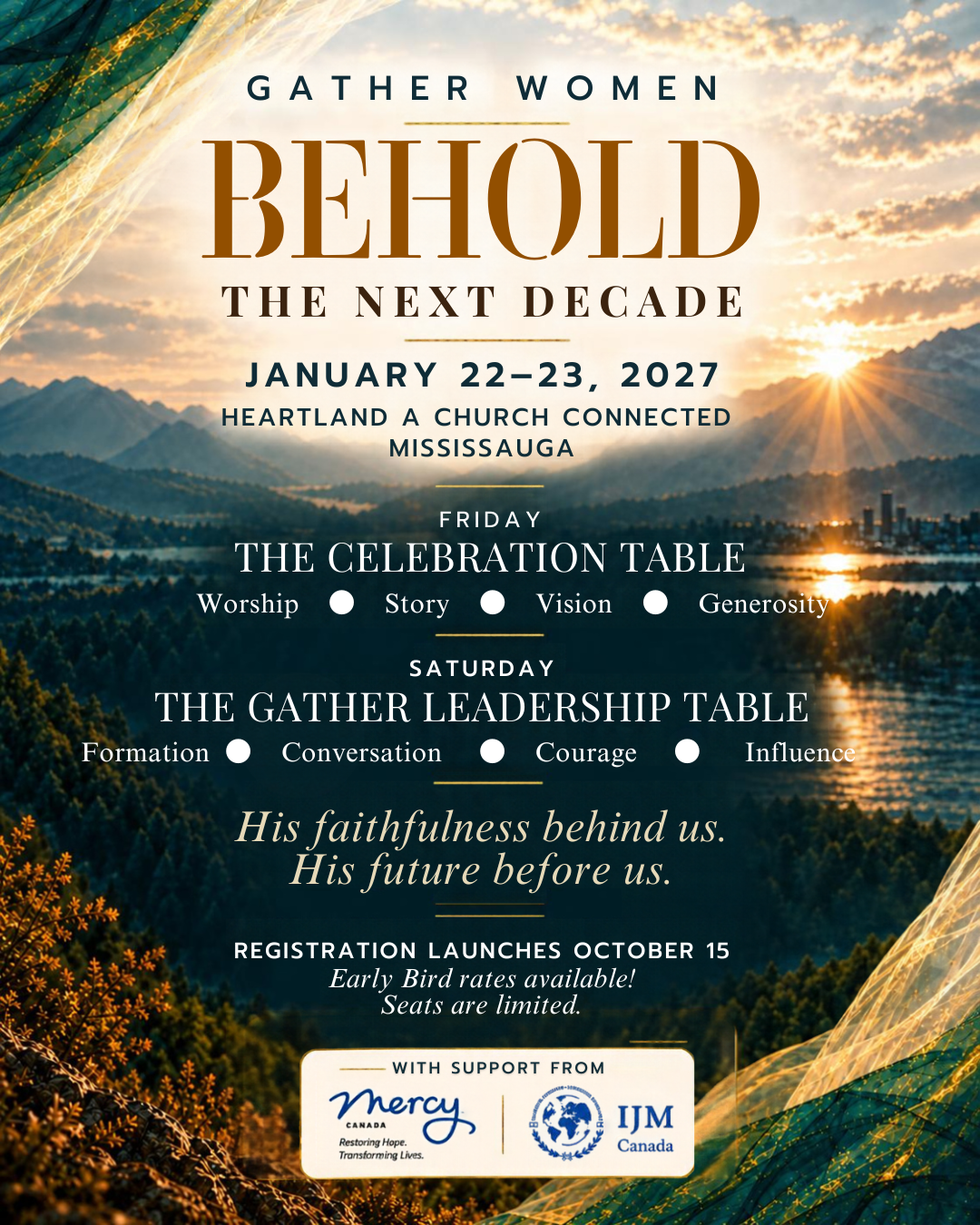 BEHOLD: A Story Worth Celebrating. A Future Worth Gathering For